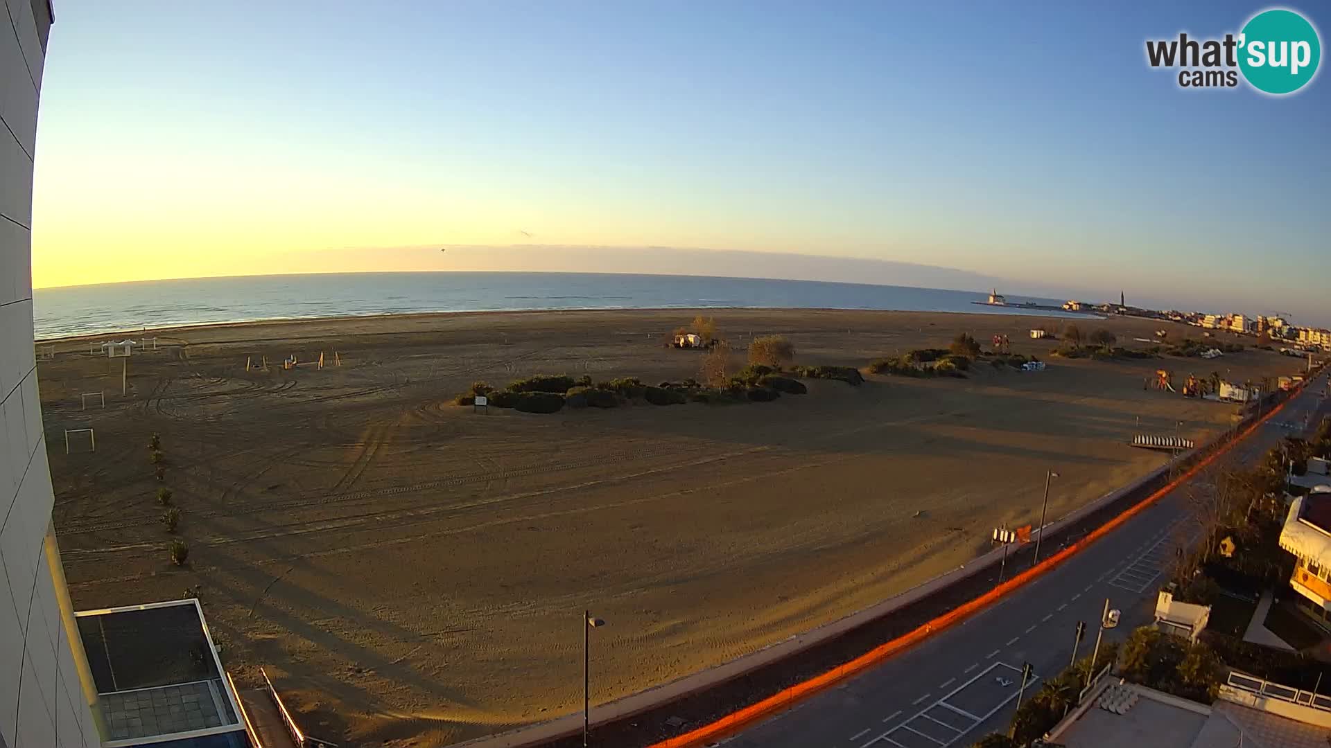 Hotel Panoramic en vivo Caorle playa Levante webcam – Italia