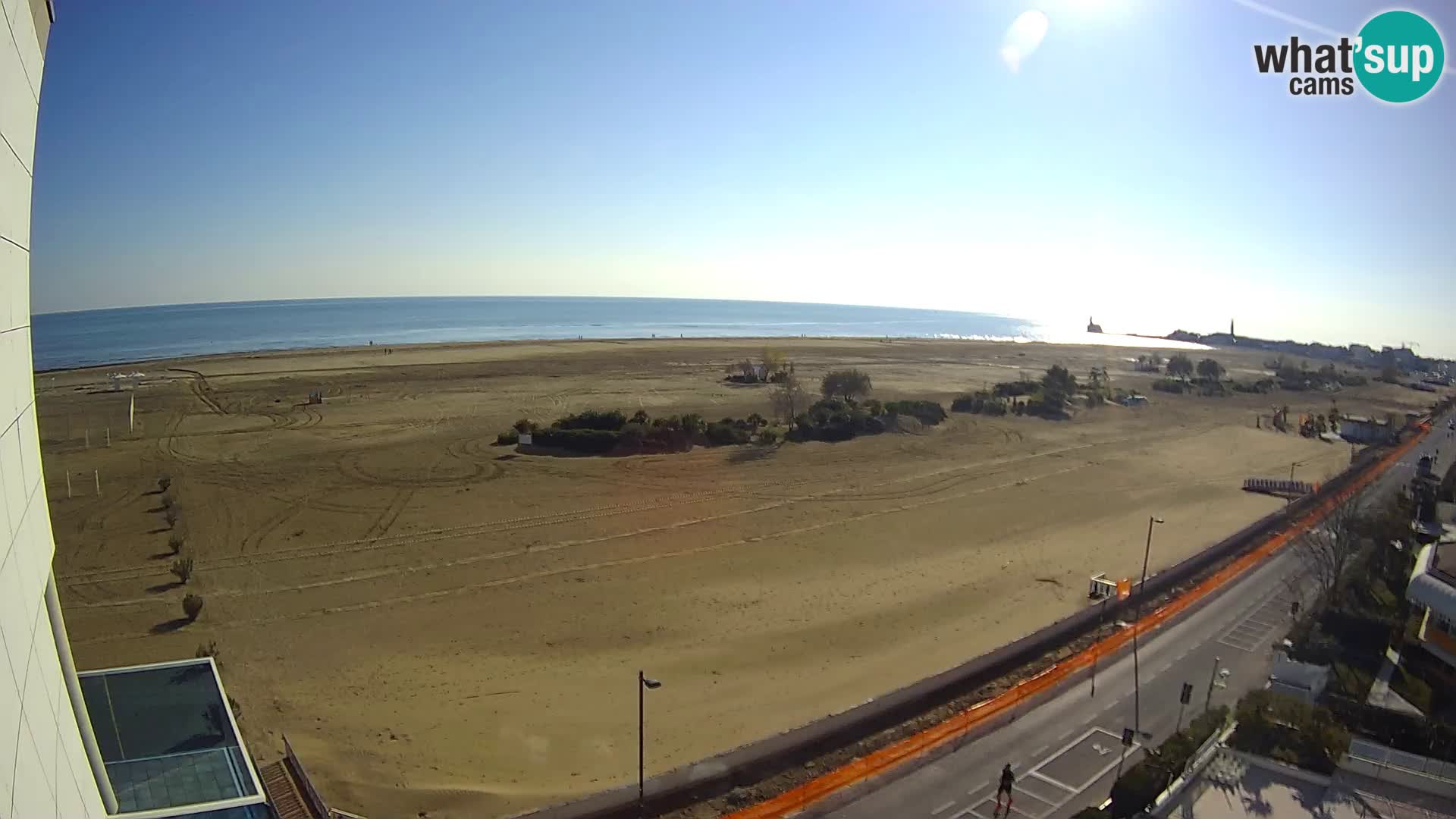 Hotel Panoramic u živo Caorle plaža Levante web kamera – Italija