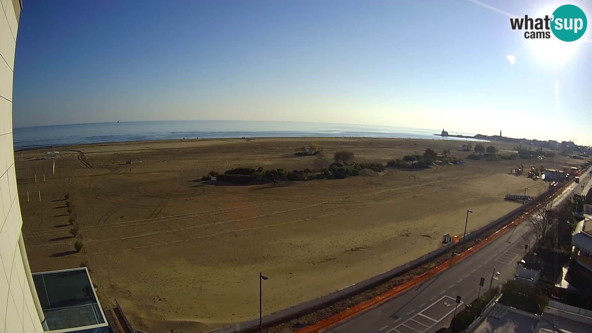 Hotel Panoramic u živo Caorle plaža Levante web kamera – Italija