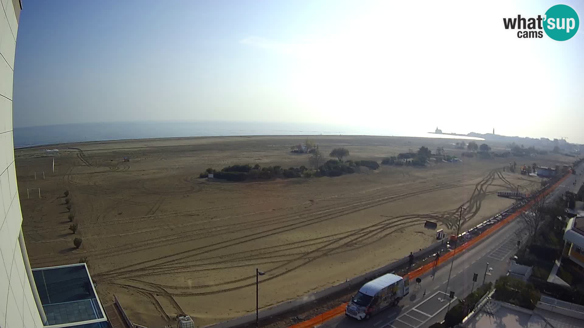 Hotel Panoramic u živo Caorle plaža Levante web kamera – Italija