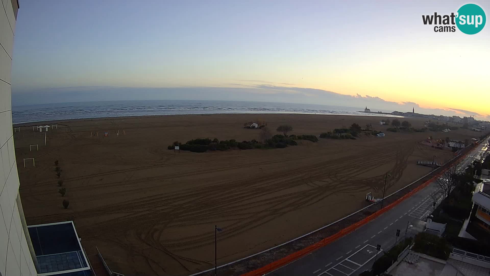 Hotel Panoramic u živo Caorle plaža Levante web kamera – Italija