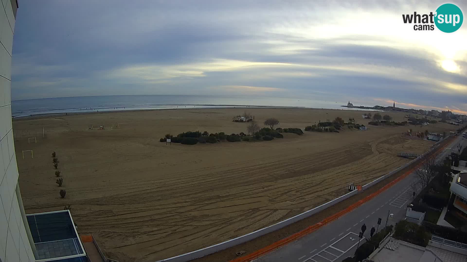 Hotel Panoramic u živo Caorle plaža Levante web kamera – Italija