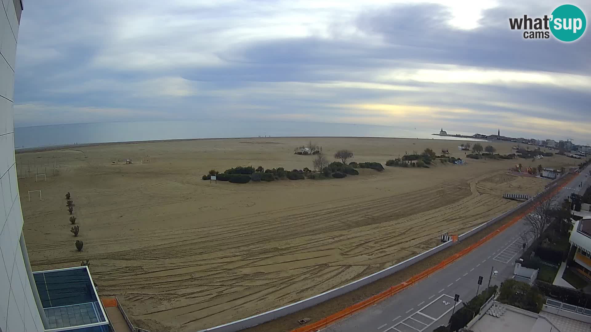 Hotel Panoramic u živo Caorle plaža Levante web kamera – Italija