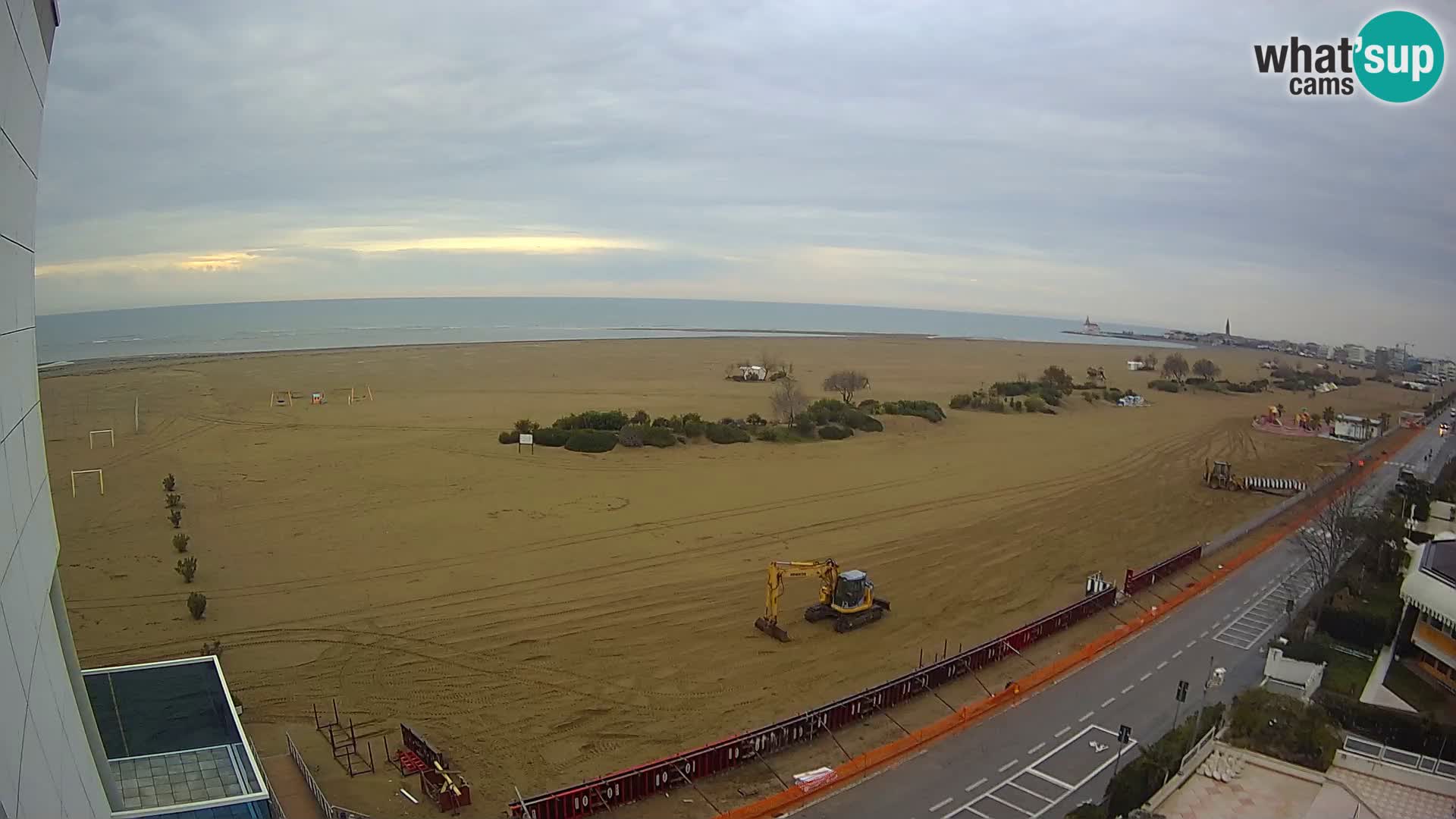 Hotel Panoramic u živo Caorle plaža Levante web kamera – Italija