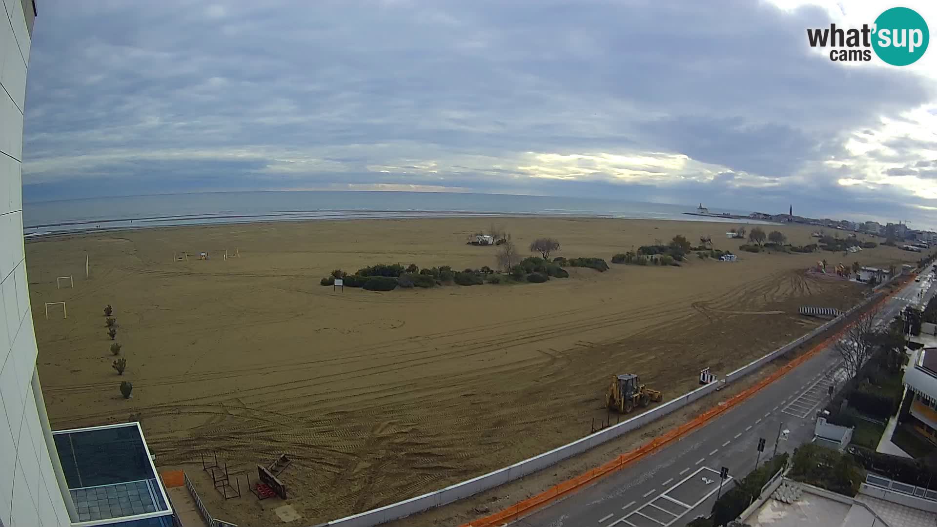 Hotel Panoramic u živo Caorle plaža Levante web kamera – Italija