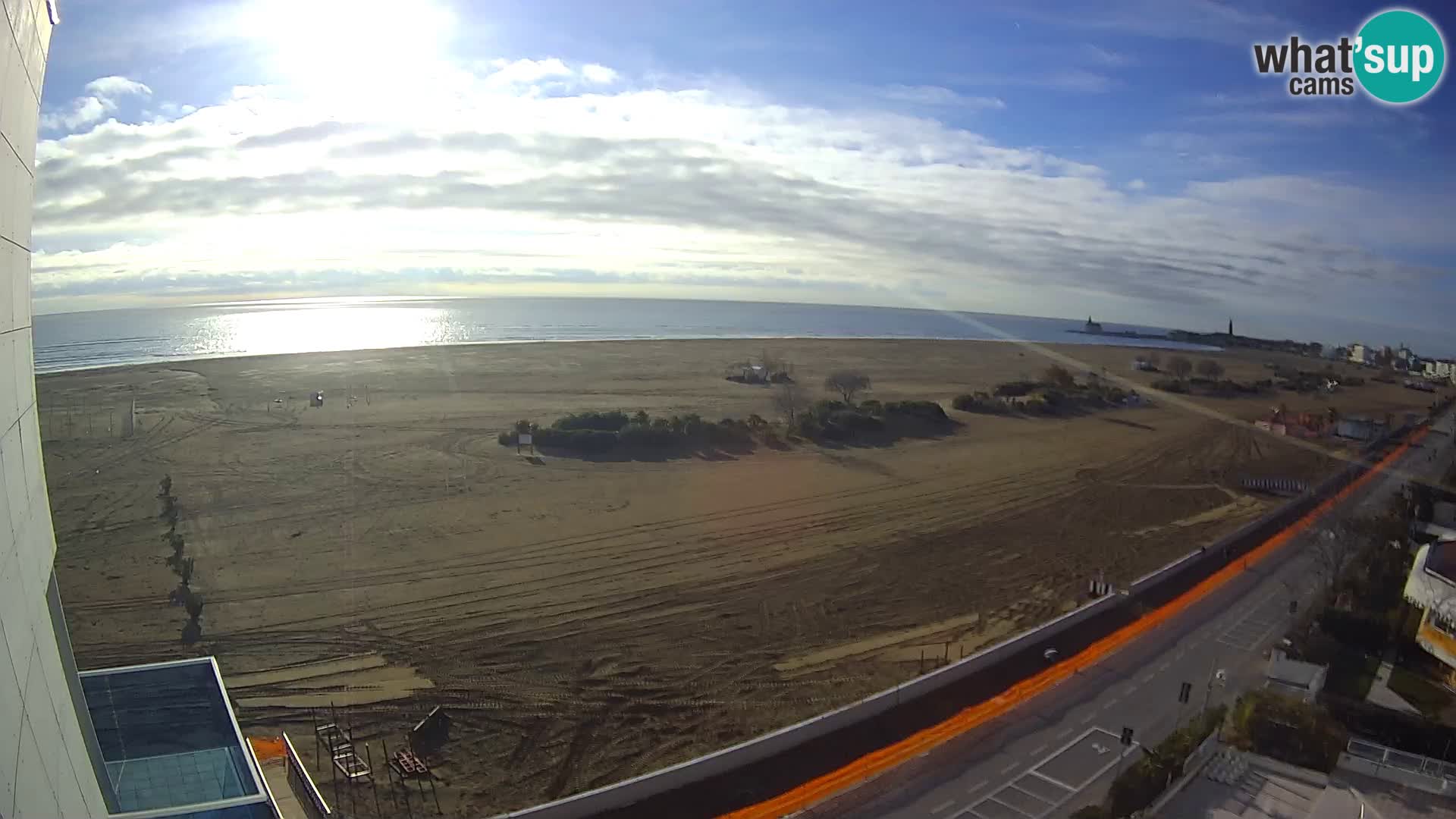 Hotel Panoramic u živo Caorle plaža Levante web kamera – Italija