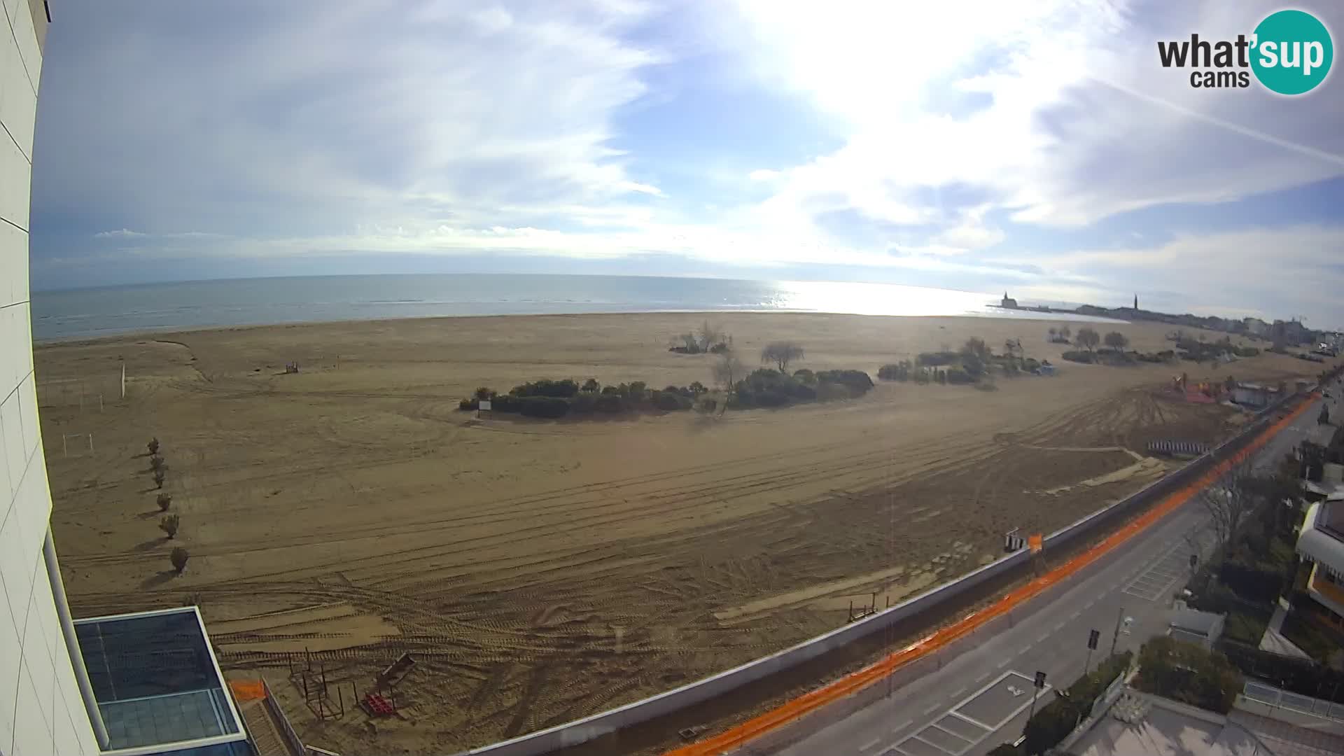 Hotel Panoramic v živo Caorle plaža Levante spletna kamera – Italija