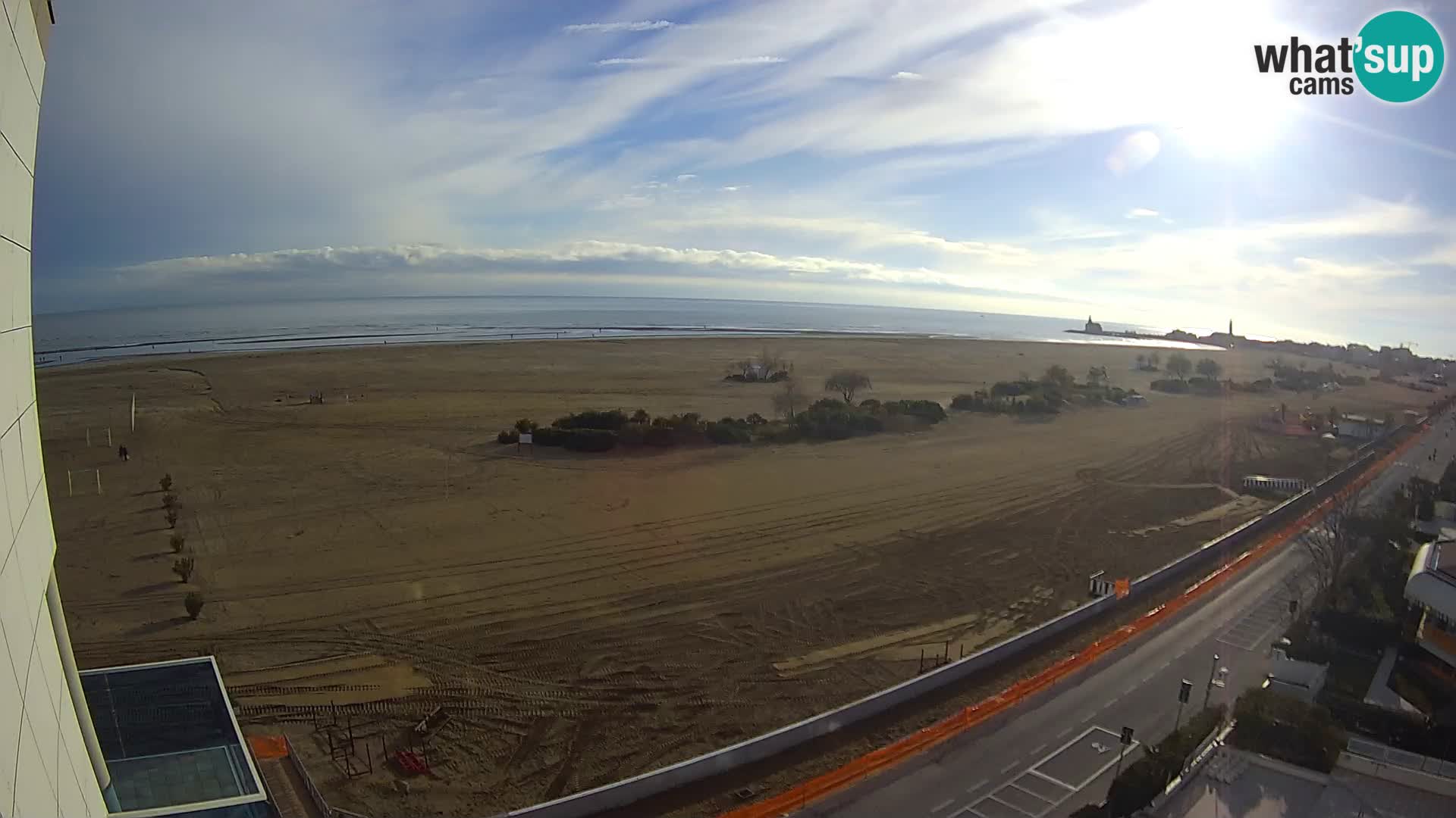 Hotel Panoramic u živo Caorle plaža Levante web kamera – Italija