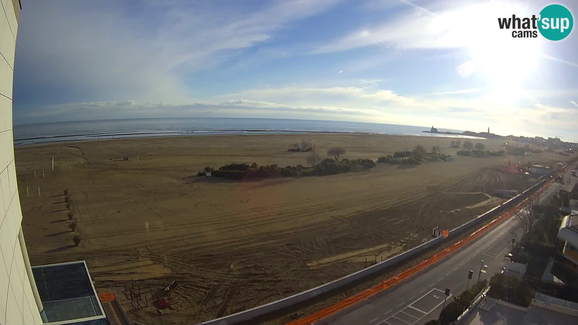 Hotel Panoramic Live view Caorle beach Levante webcam – Italy