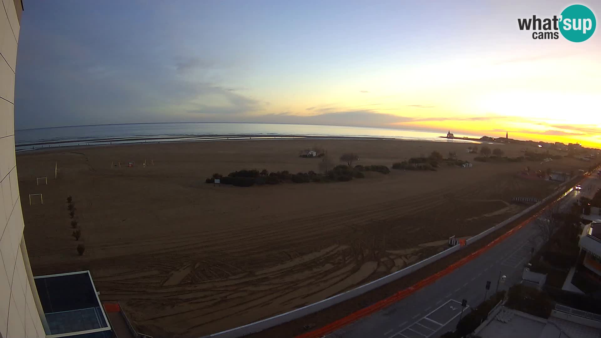 Hotel Panoramic u živo Caorle plaža Levante web kamera – Italija