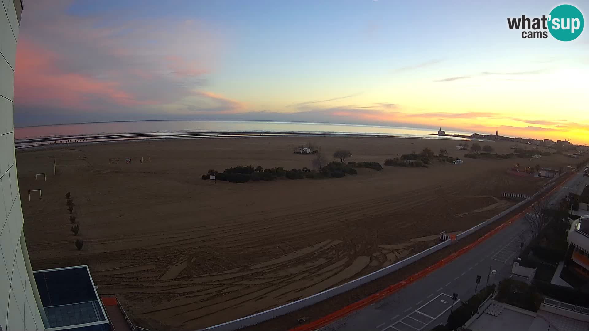 Hotel Panoramic u živo Caorle plaža Levante web kamera – Italija