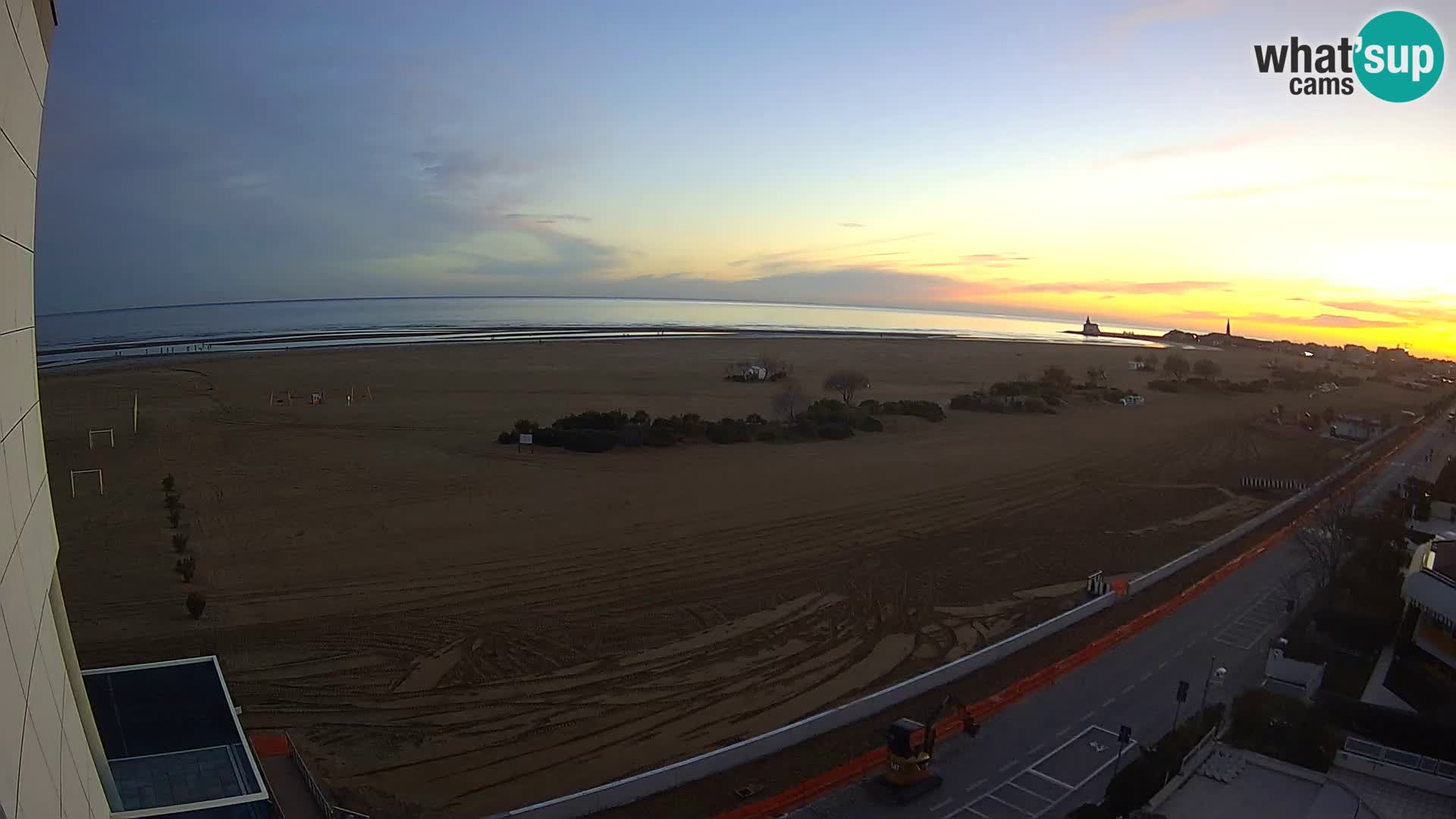 Hotel Panoramic u živo Caorle plaža Levante web kamera – Italija