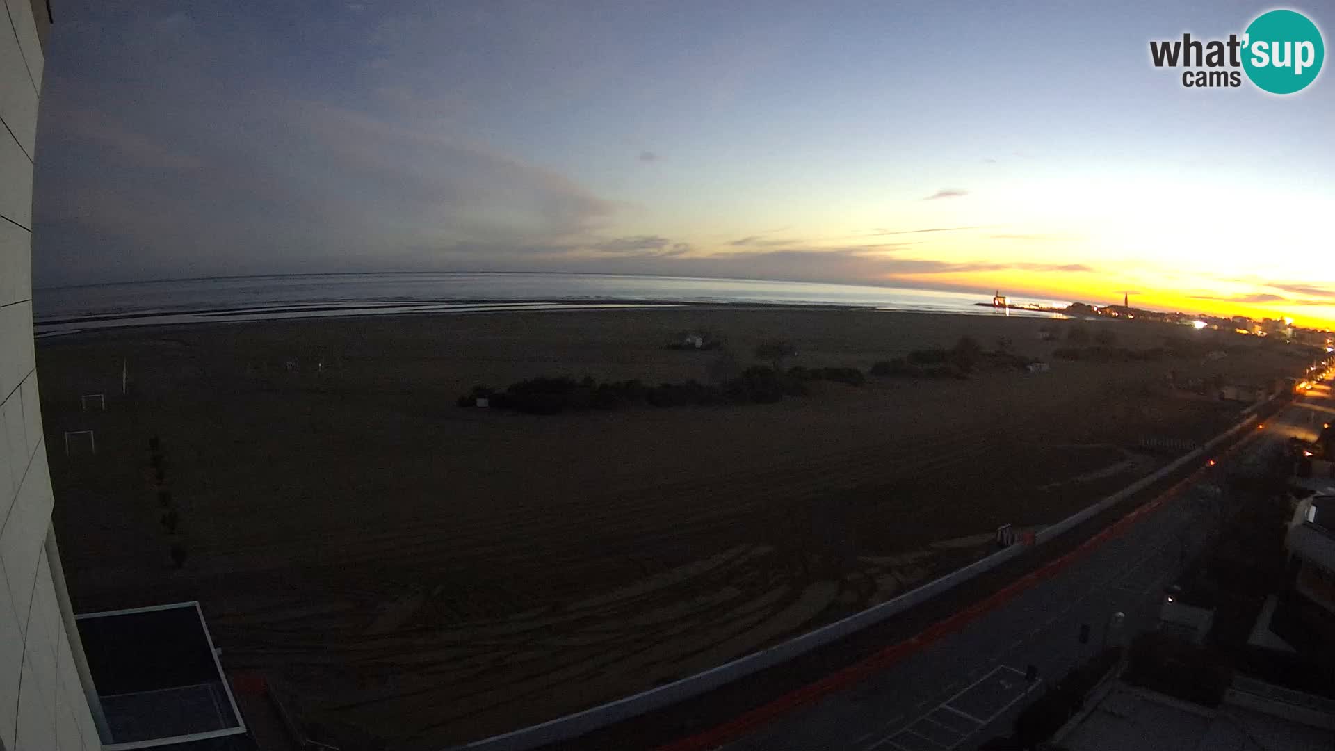 Hotel Panoramic u živo Caorle plaža Levante web kamera – Italija