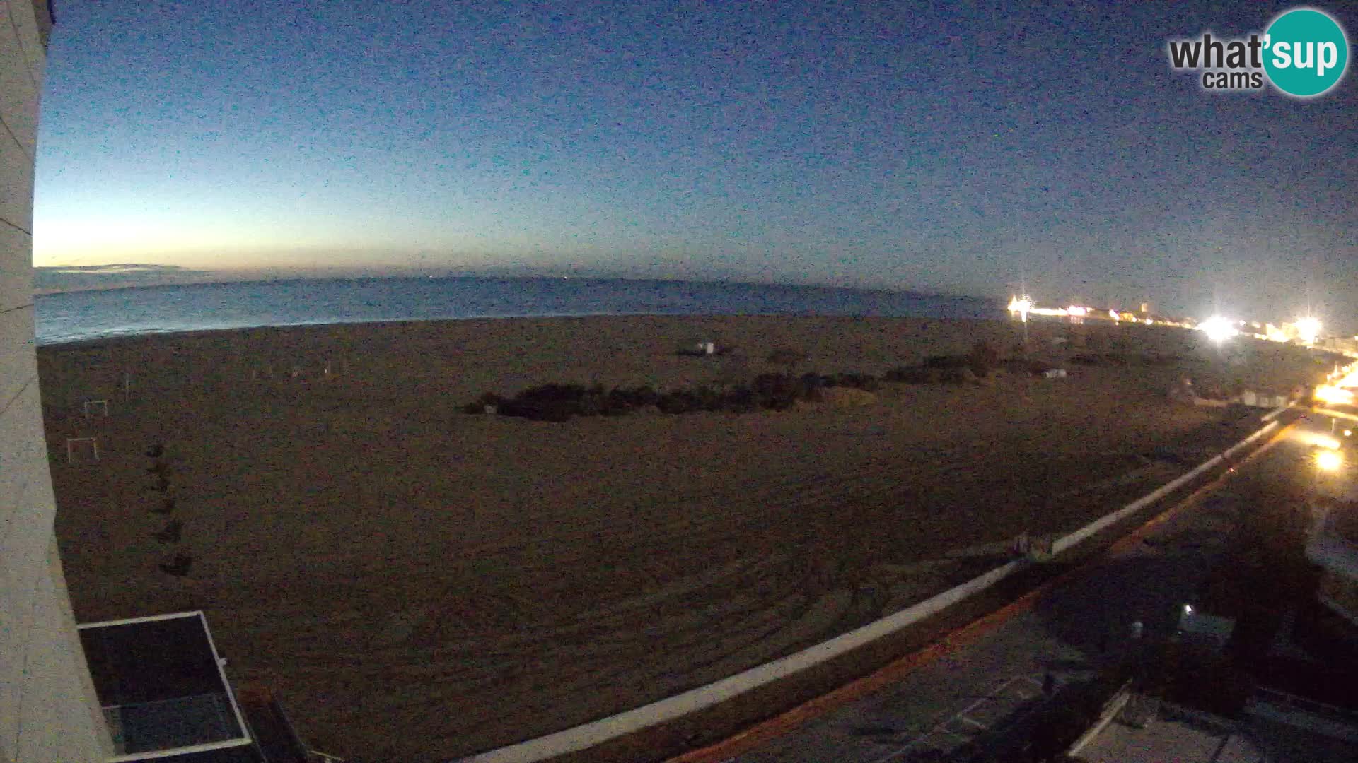 Hotel Panoramic v živo Caorle plaža Levante spletna kamera – Italija