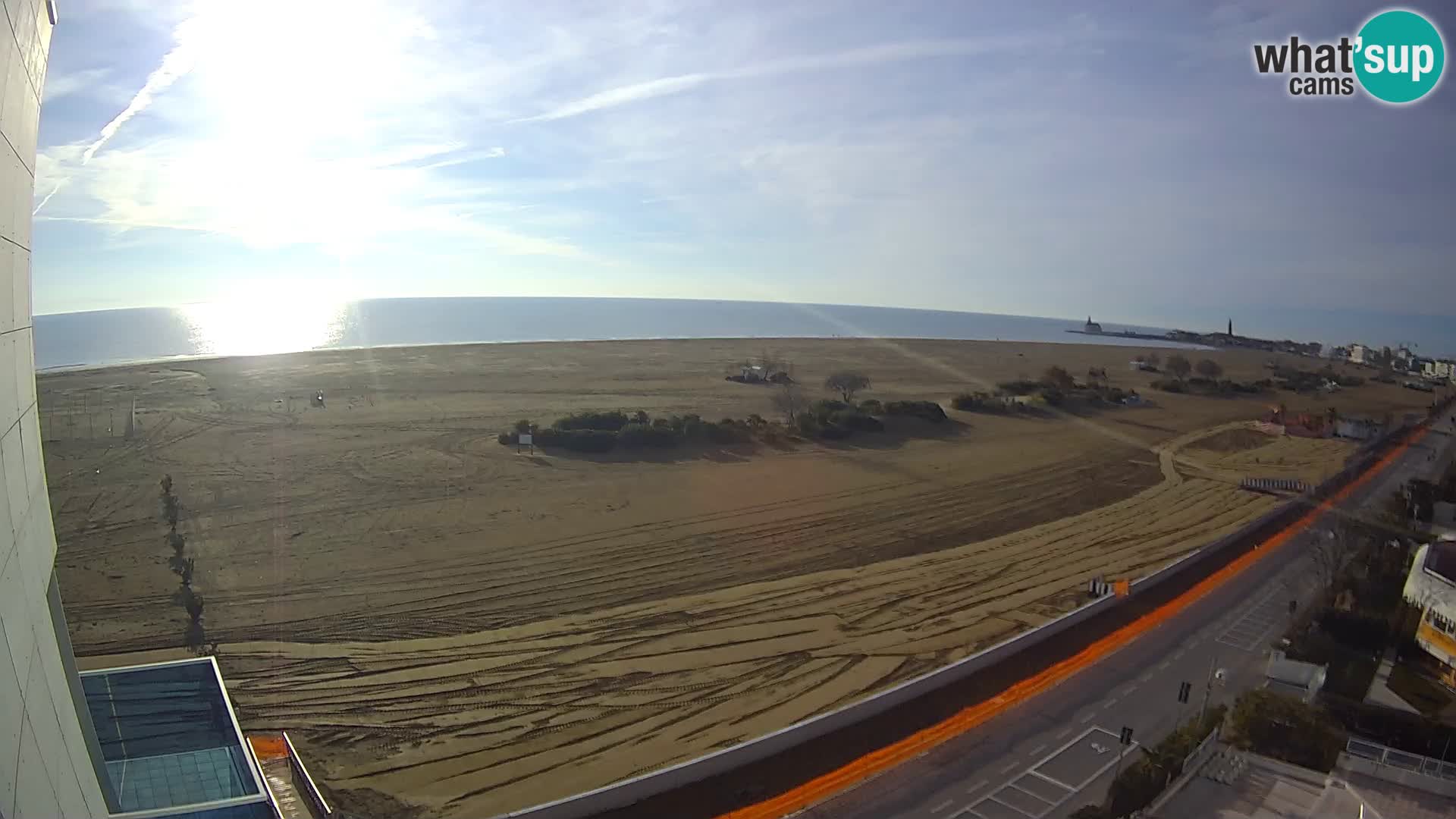 Hotel Panoramic u živo Caorle plaža Levante web kamera – Italija