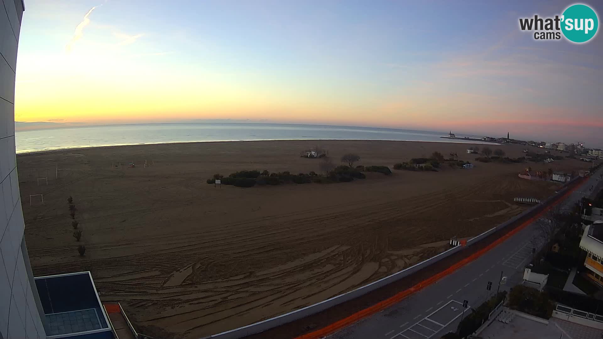 Hotel Panoramic u živo Caorle plaža Levante web kamera – Italija