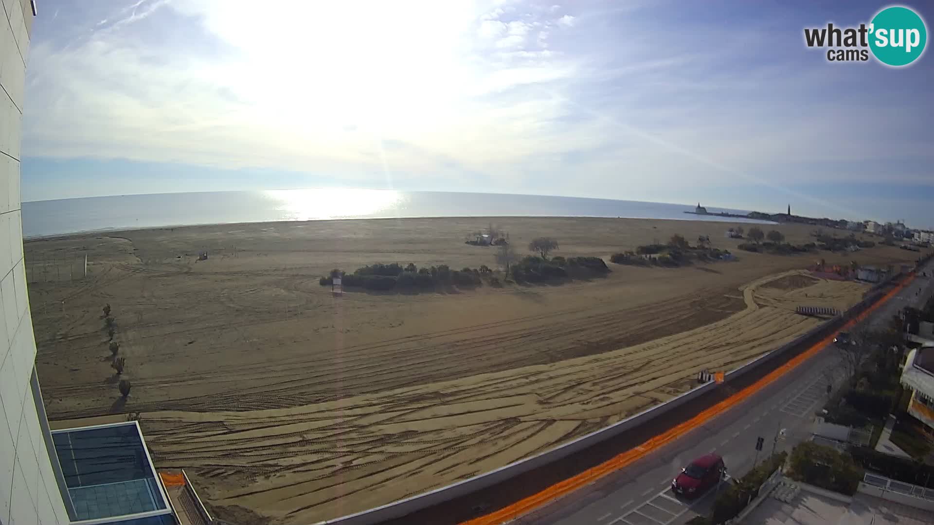Hotel Panoramic en vivo Caorle playa Levante webcam – Italia