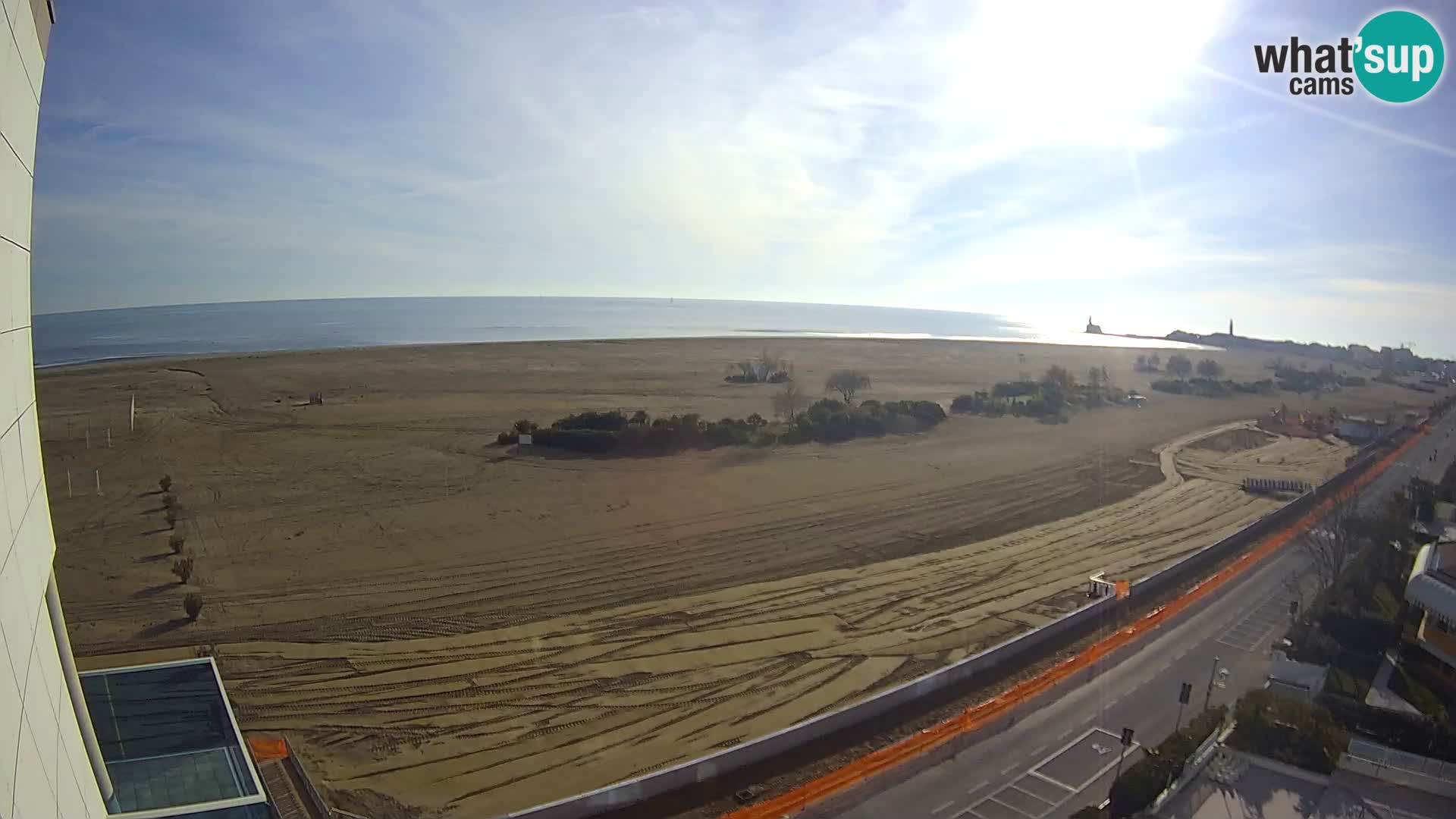 Hotel Panoramic dal vivo Caorle spiaggia Levante webcam