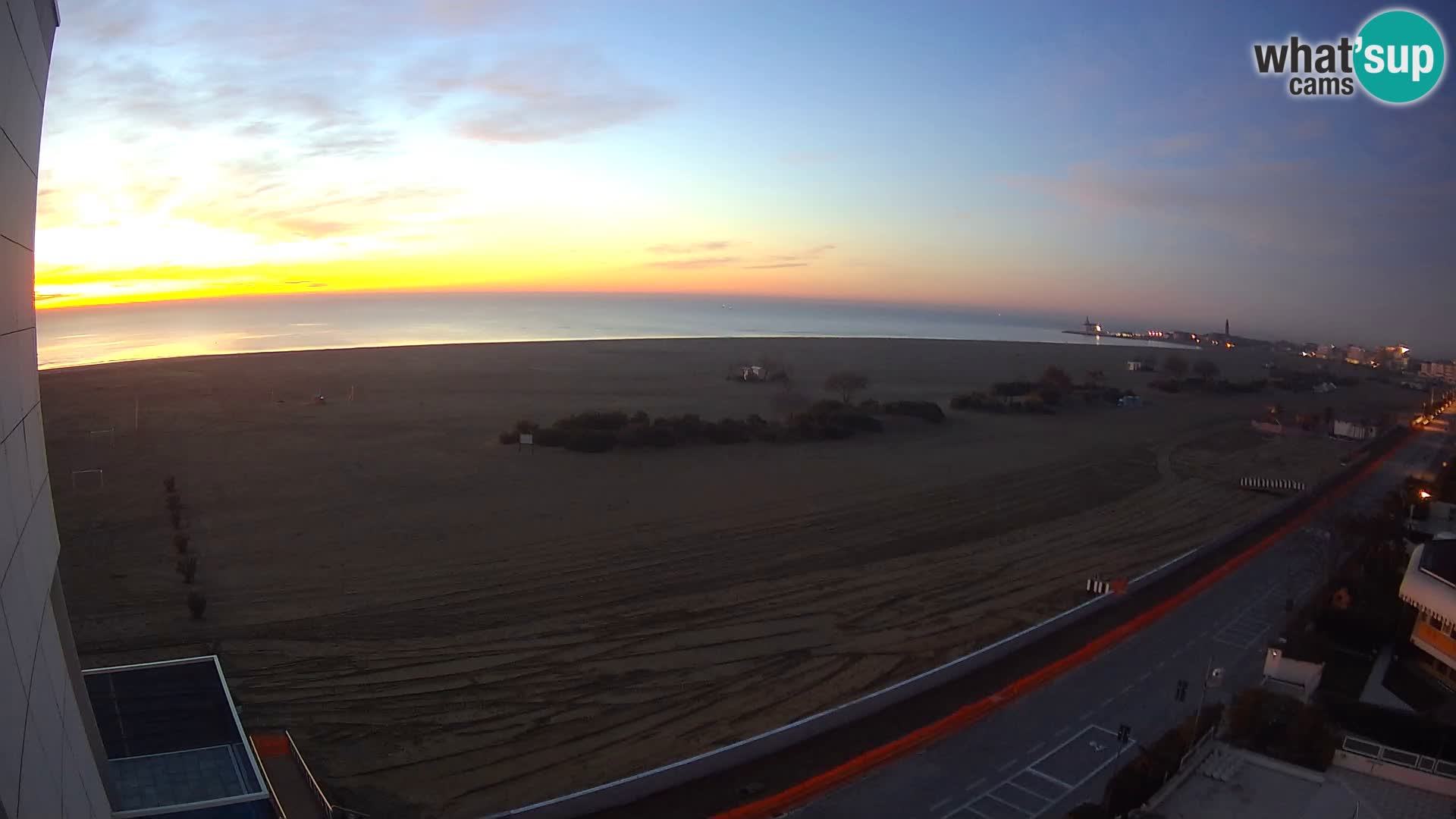 Hotel Panoramic u živo Caorle plaža Levante web kamera – Italija