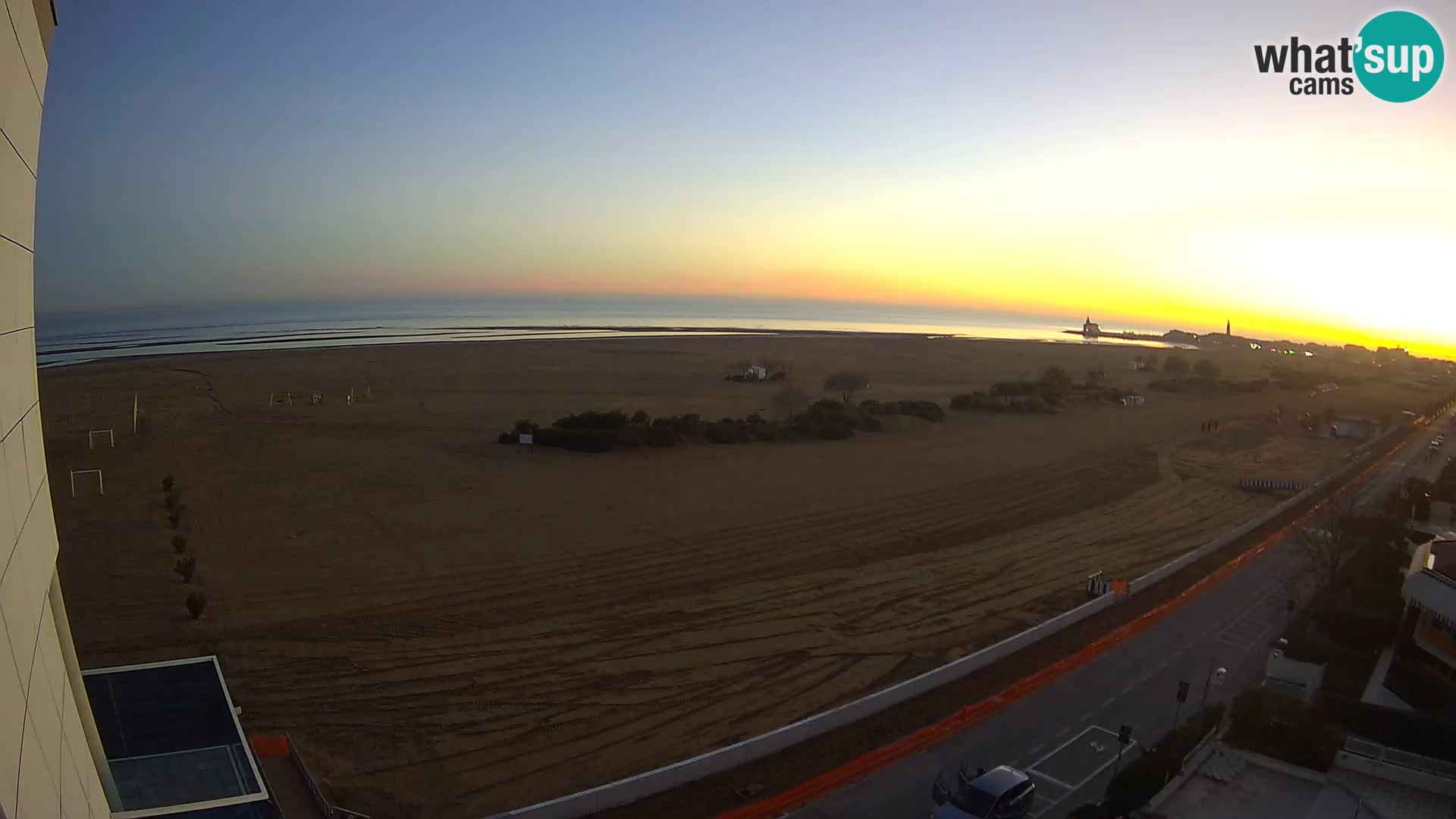 Hotel Panoramic u živo Caorle plaža Levante web kamera – Italija