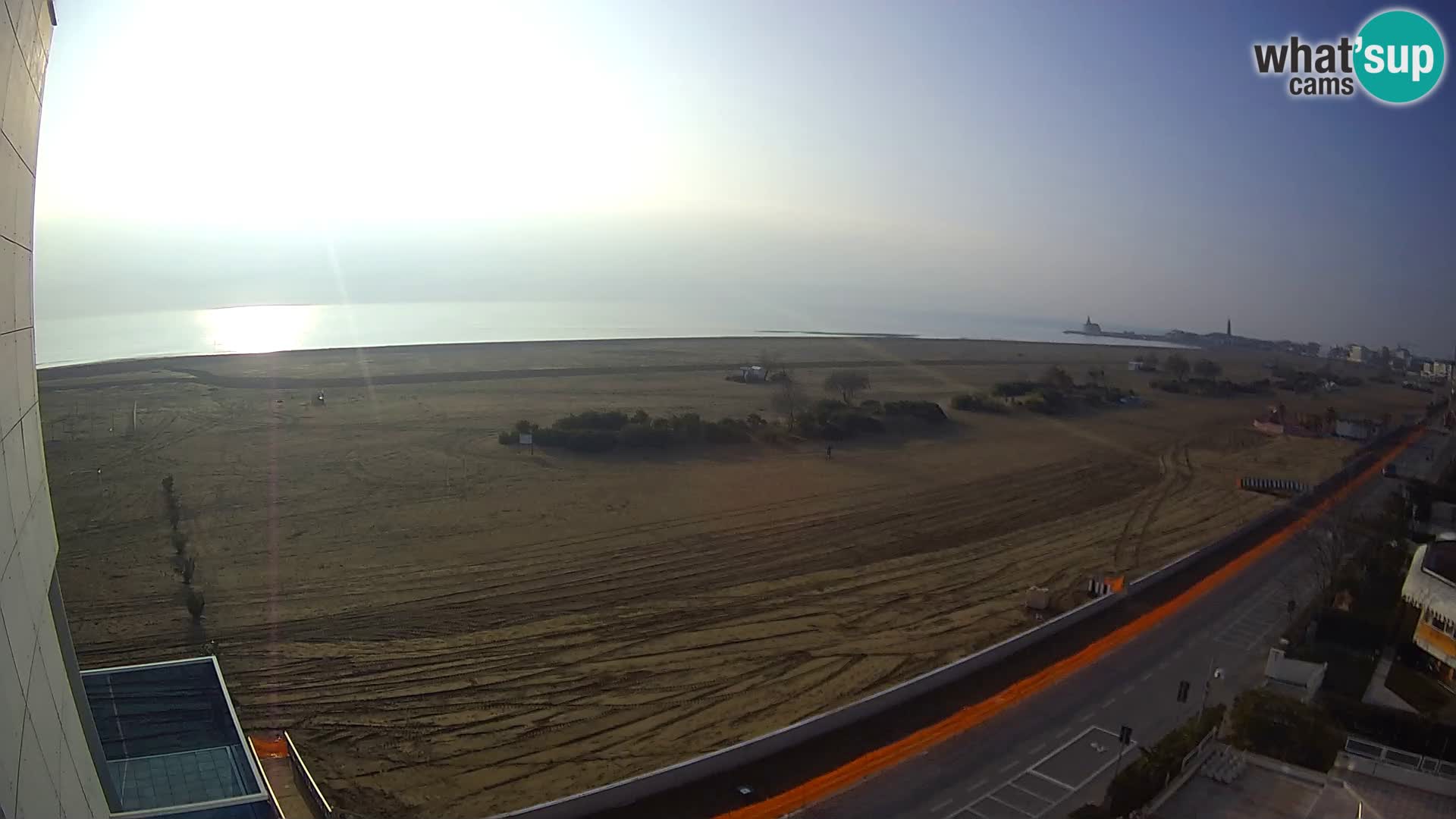 Hotel Panoramic u živo Caorle plaža Levante web kamera – Italija