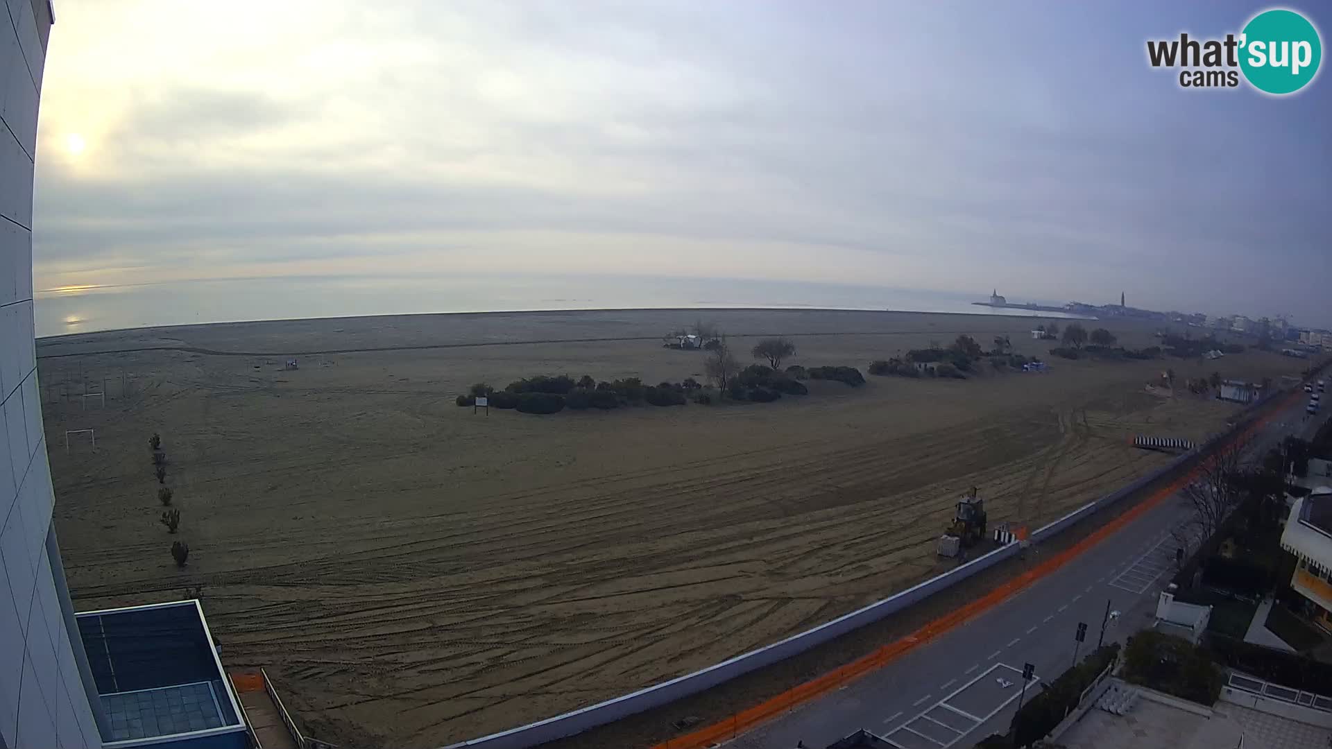 Hotel Panoramic u živo Caorle plaža Levante web kamera – Italija