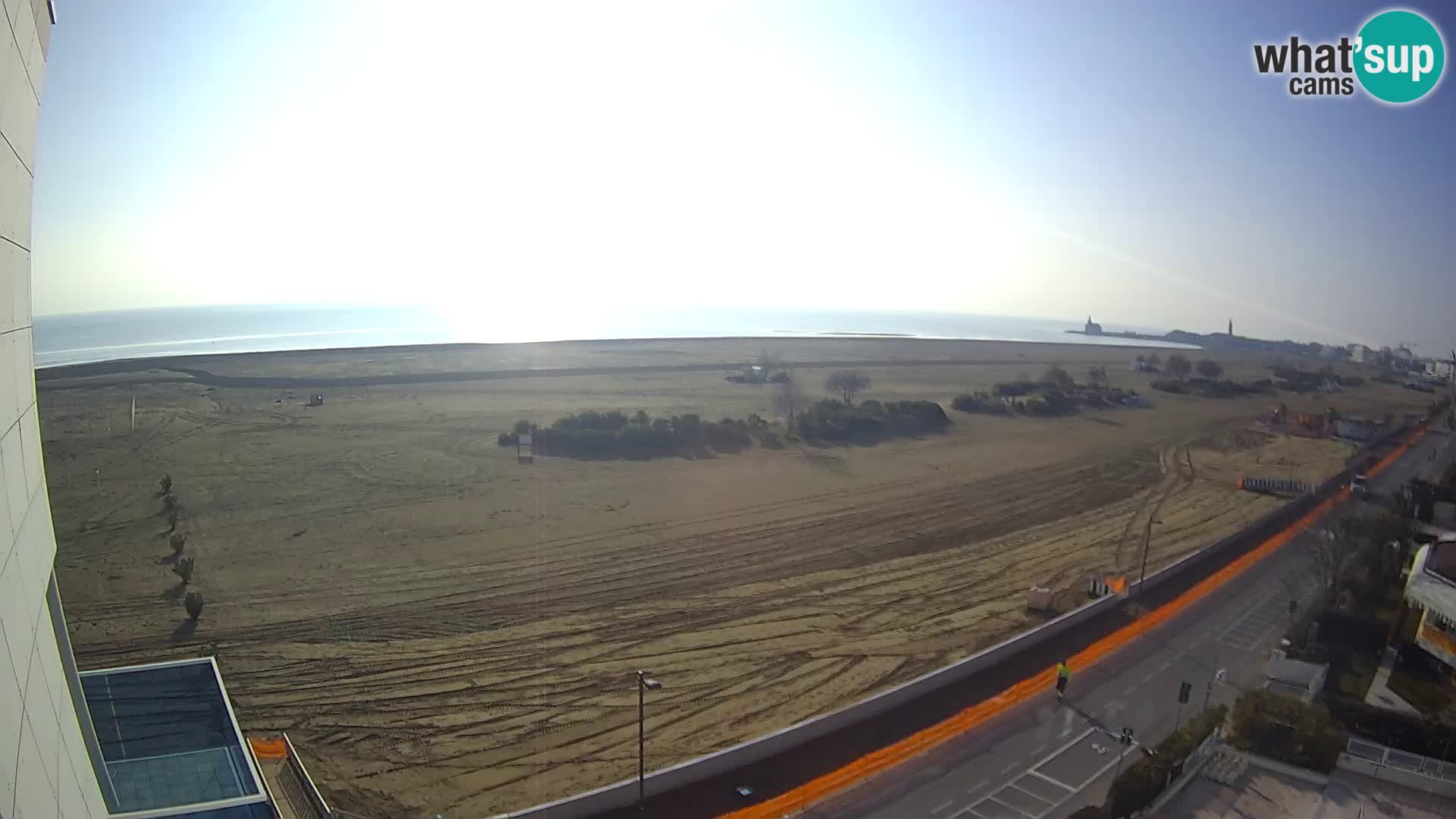 Hotel Panoramic u živo Caorle plaža Levante web kamera – Italija