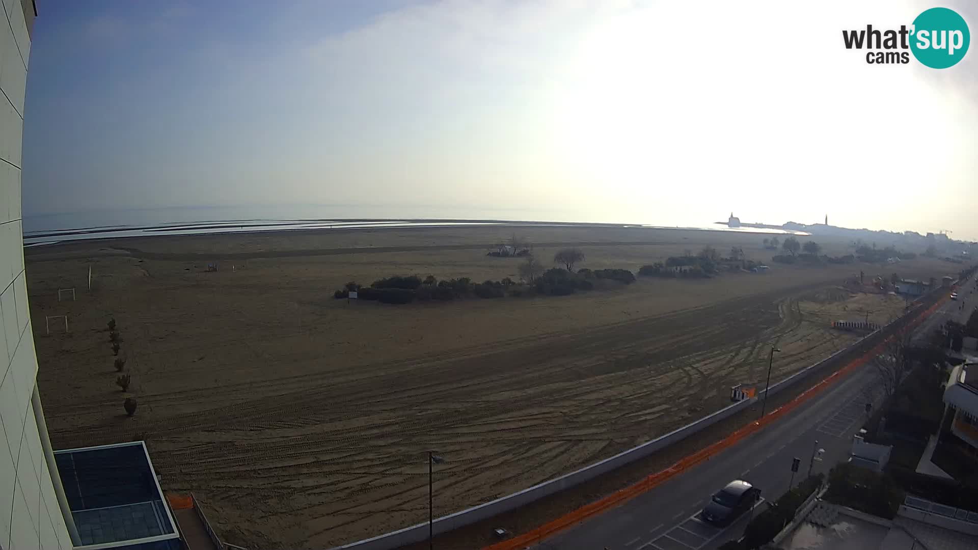 Hotel Panoramic u živo Caorle plaža Levante web kamera – Italija