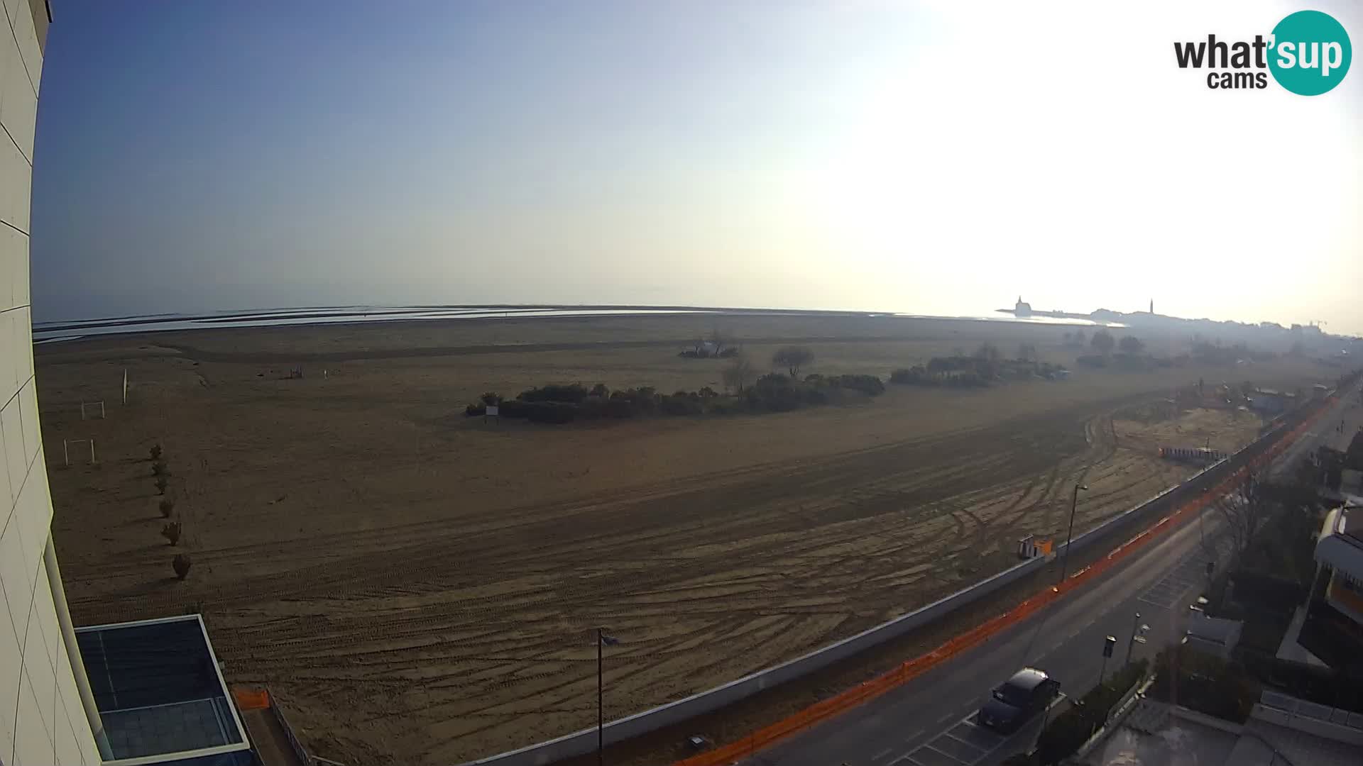 Hotel Panoramic u živo Caorle plaža Levante web kamera – Italija