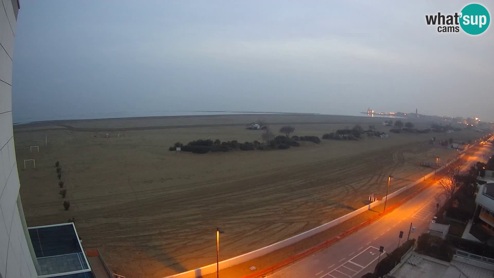 Hotel Panoramic v živo Caorle plaža Levante spletna kamera – Italija