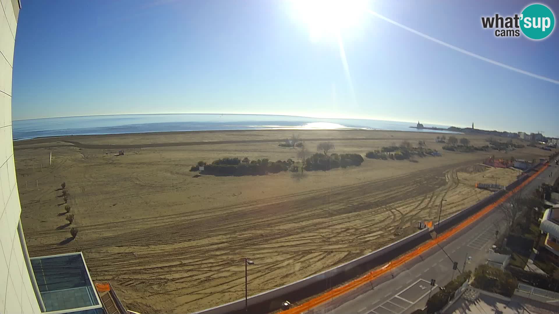 Hotel Panoramic u živo Caorle plaža Levante web kamera – Italija