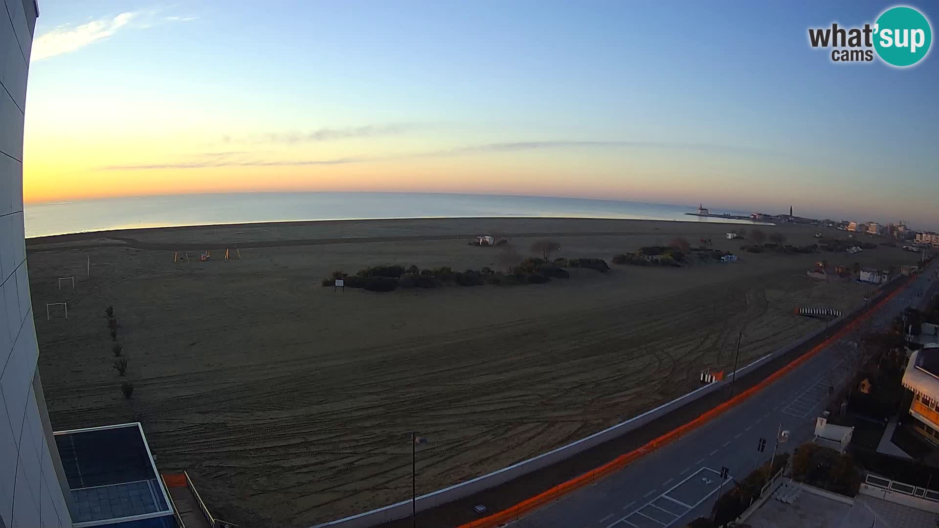 Hotel Panoramic u živo Caorle plaža Levante web kamera – Italija