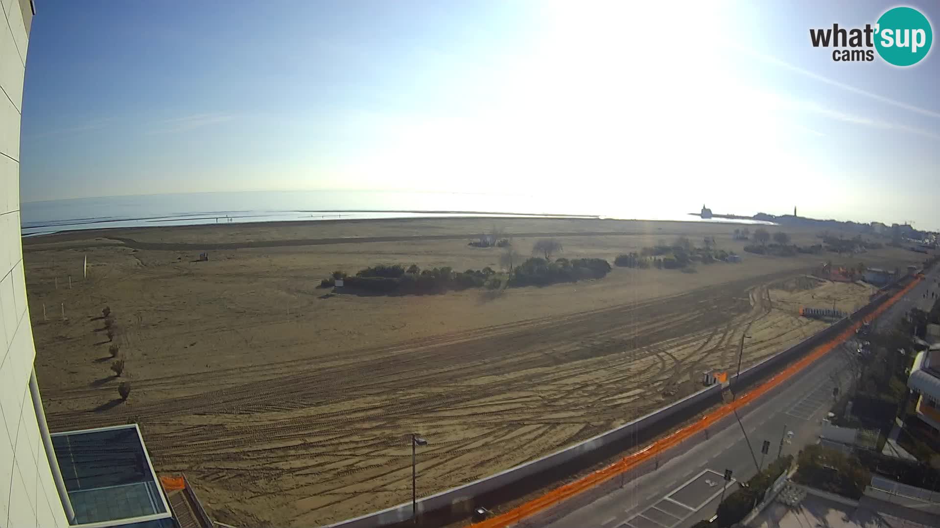 Hotel Panoramic u živo Caorle plaža Levante web kamera – Italija