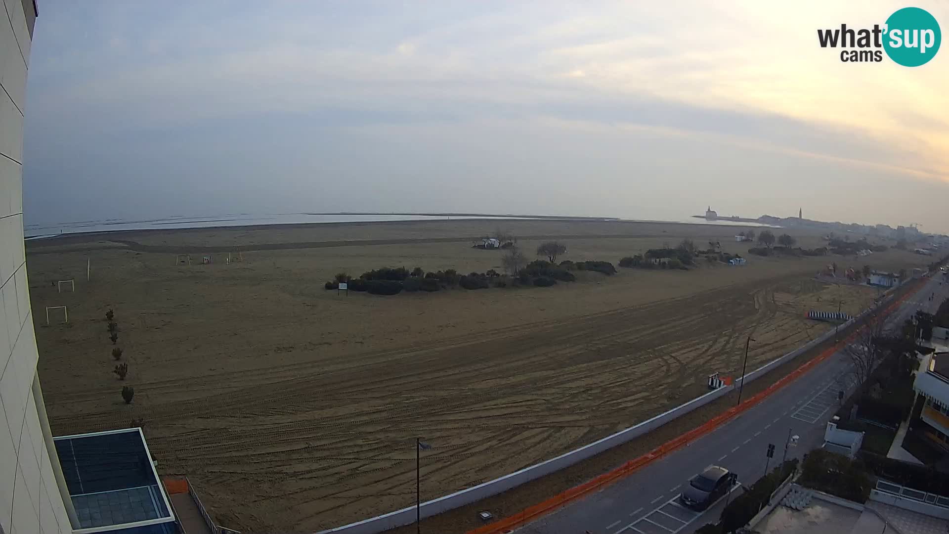 Hotel Panoramic u živo Caorle plaža Levante web kamera – Italija