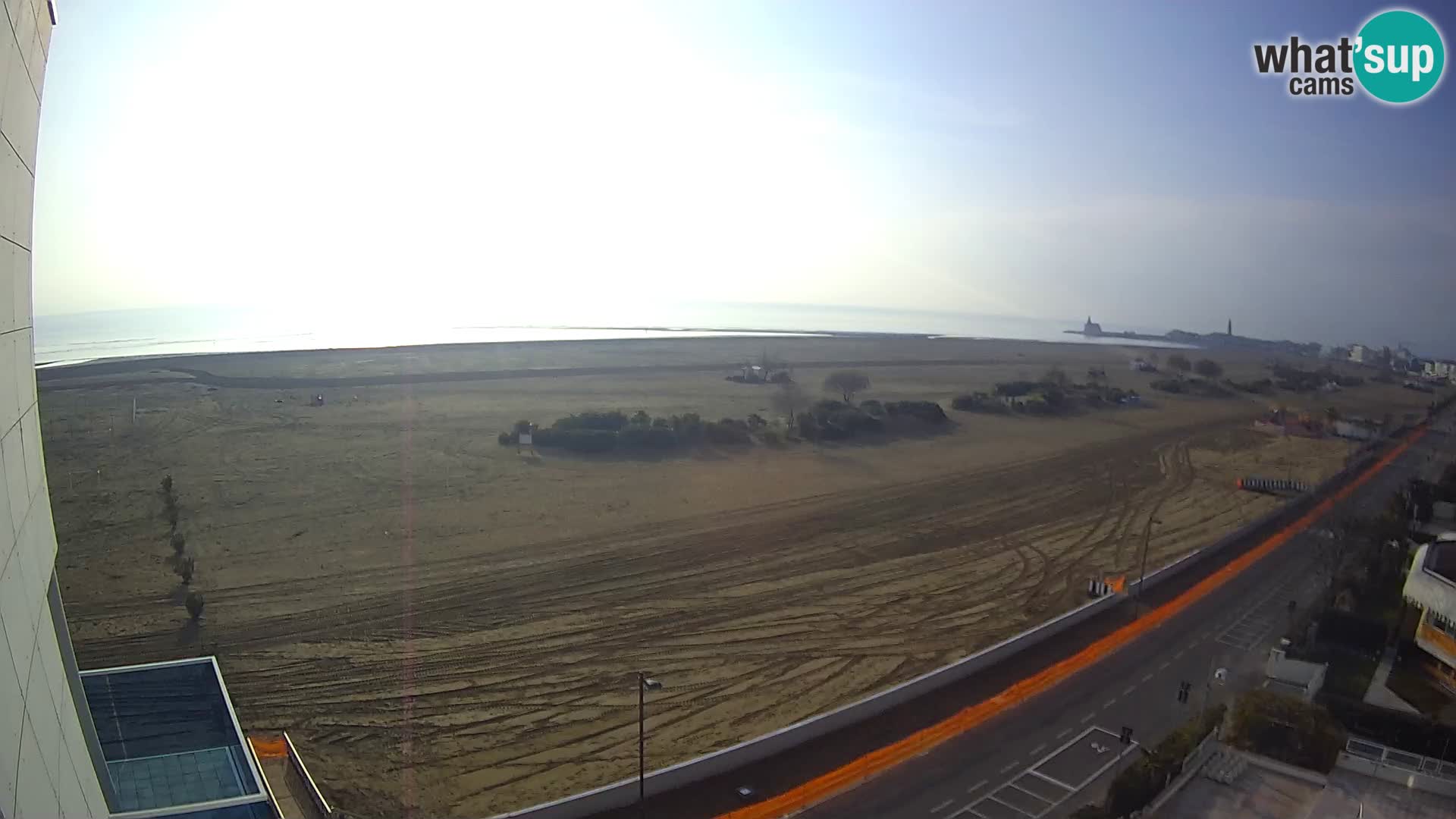 Hotel Panoramic v živo Caorle plaža Levante spletna kamera – Italija