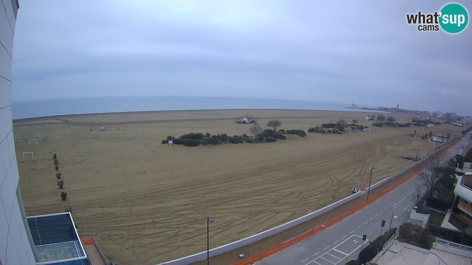 Hotel Panoramic dal vivo Caorle spiaggia Levante webcam