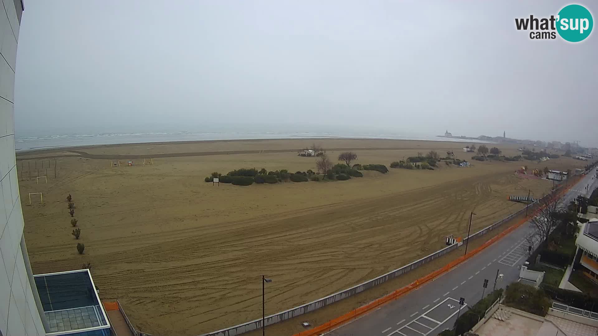 Hotel Panoramic u živo Caorle plaža Levante web kamera – Italija