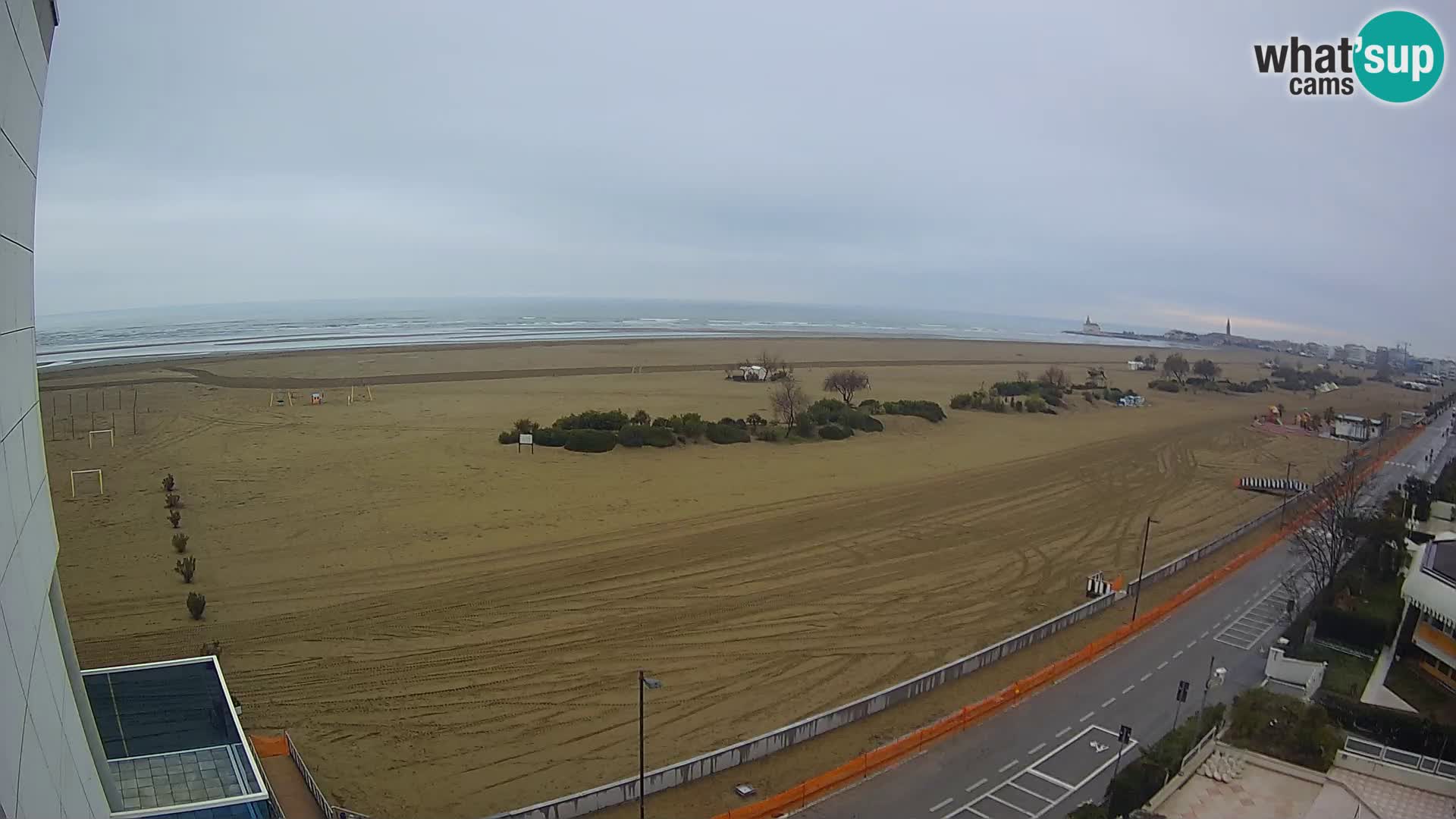 Hotel Panoramic u živo Caorle plaža Levante web kamera – Italija