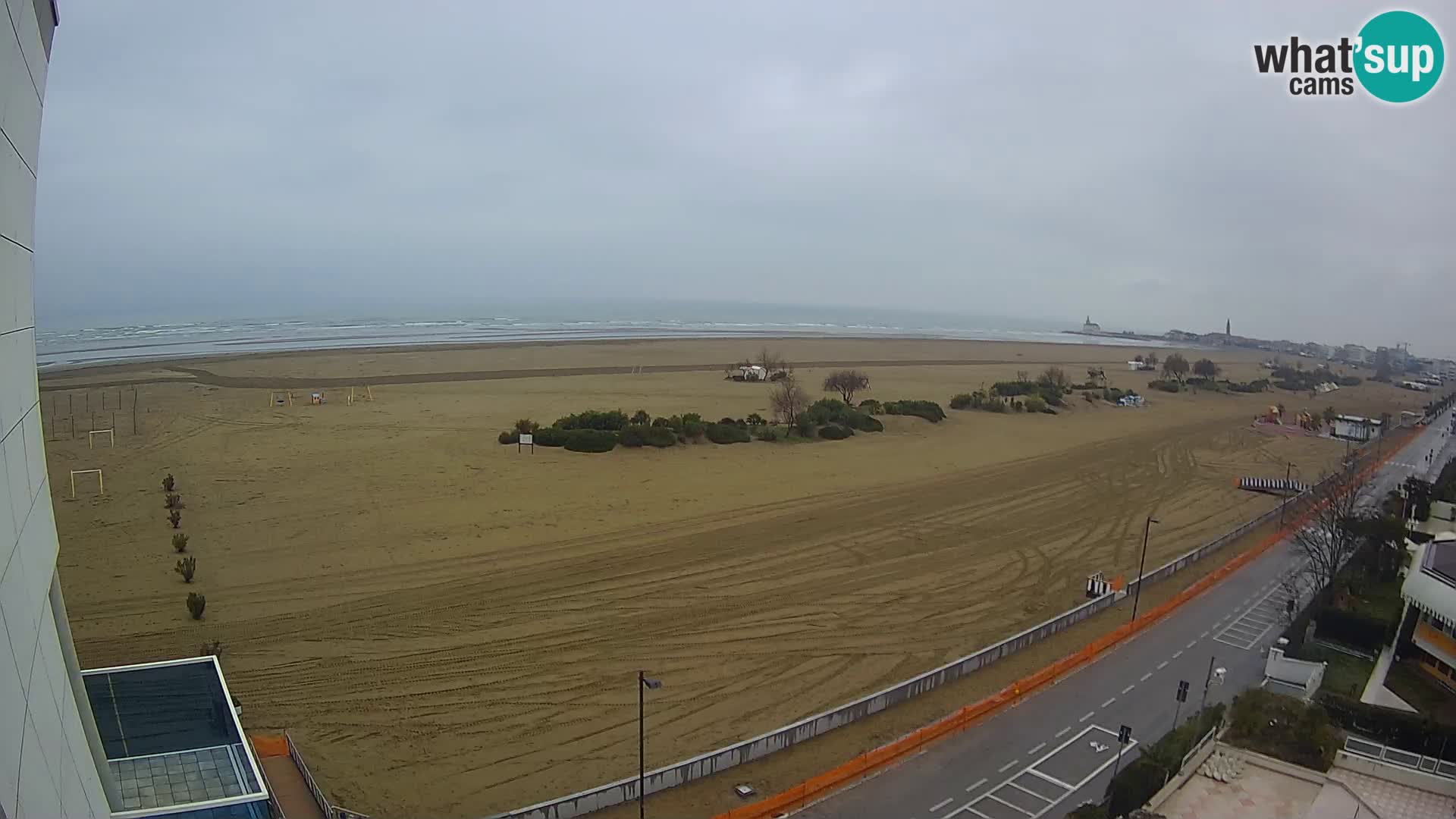 Hotel Panoramic u živo Caorle plaža Levante web kamera – Italija