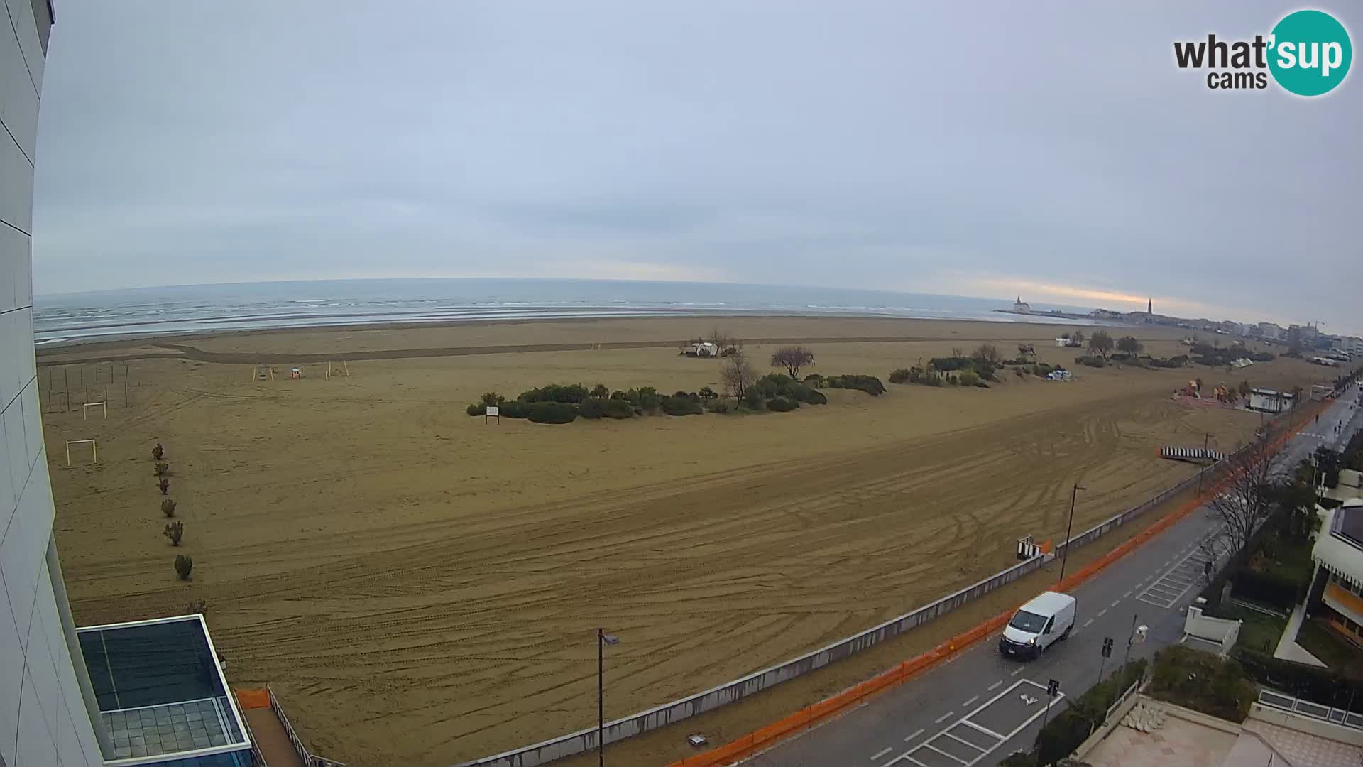 Hotel Panoramic u živo Caorle plaža Levante web kamera – Italija