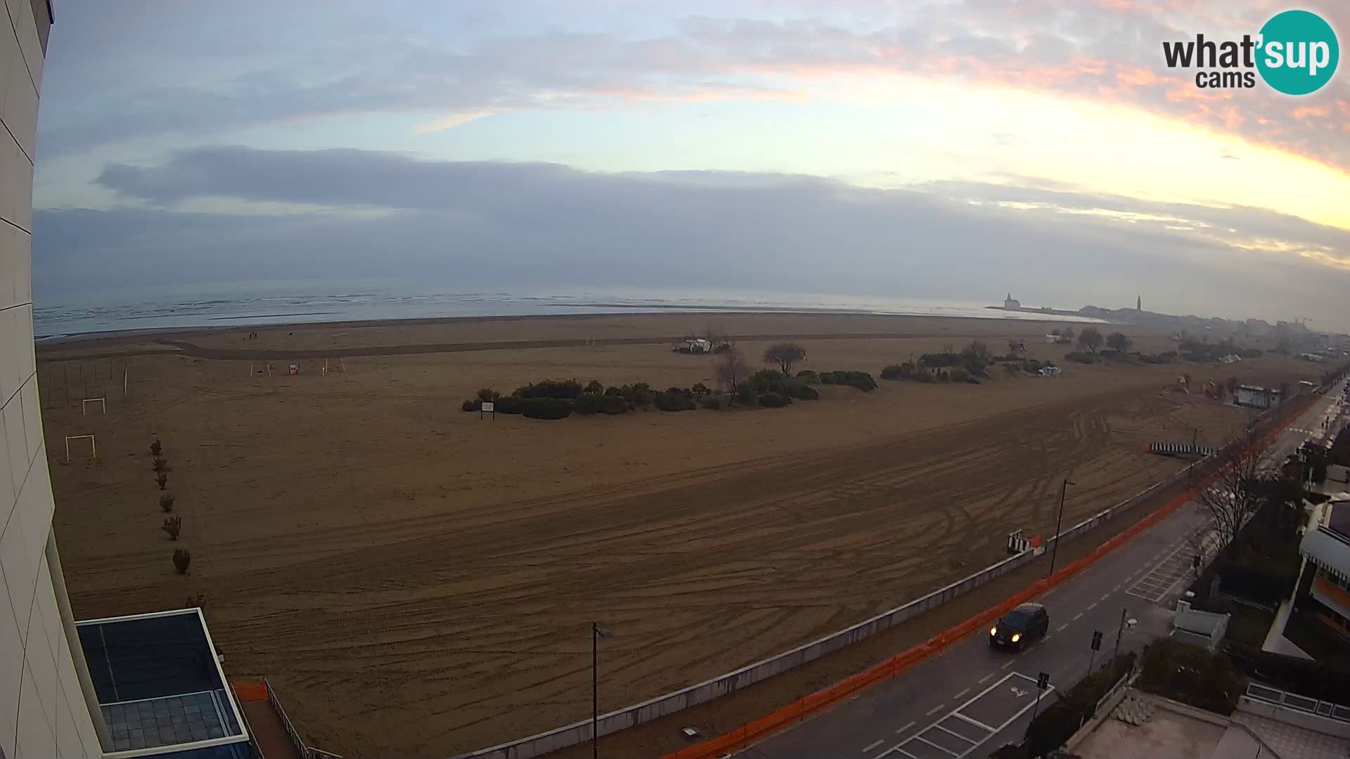 Hotel Panoramic u živo Caorle plaža Levante web kamera – Italija