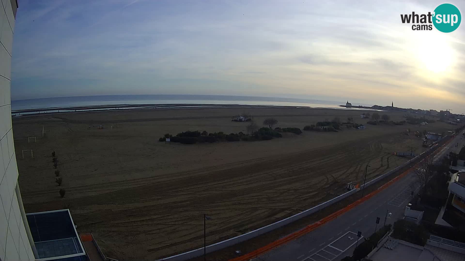 Hotel Panoramic v živo Caorle plaža Levante spletna kamera – Italija