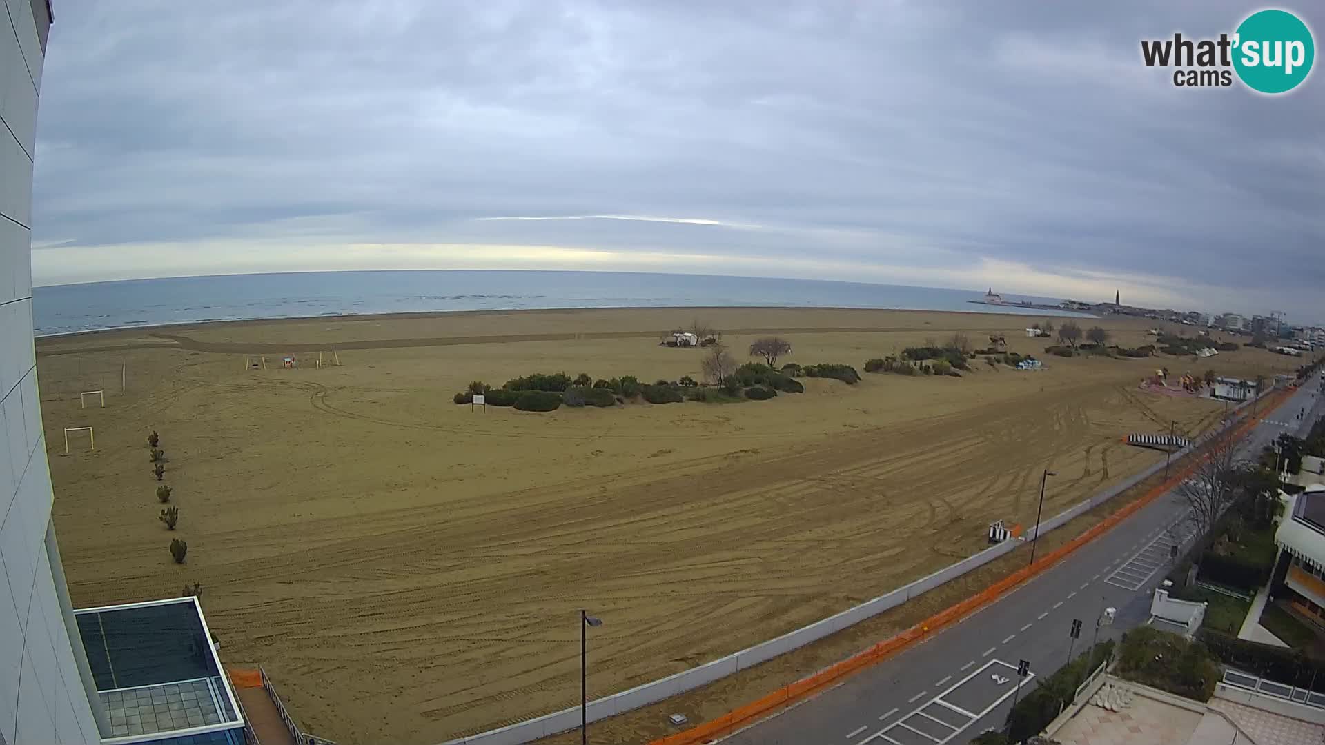 Hotel Panoramic u živo Caorle plaža Levante web kamera – Italija