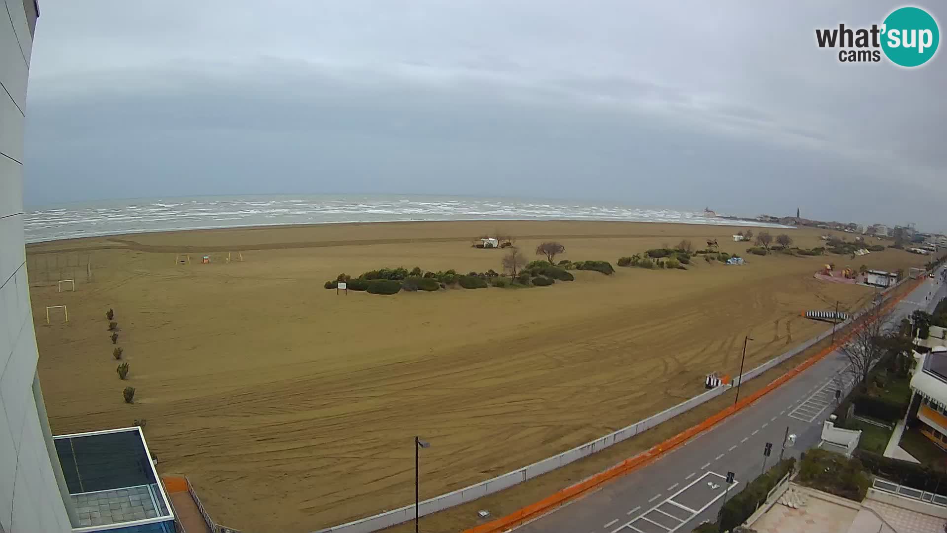 Hotel Panoramic u živo Caorle plaža Levante web kamera – Italija