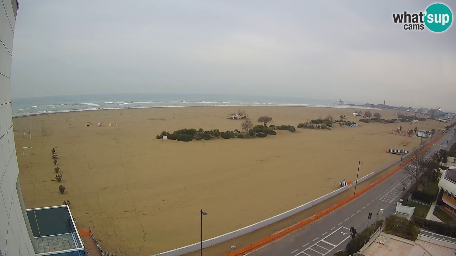 Hotel Panoramic u živo Caorle plaža Levante web kamera – Italija