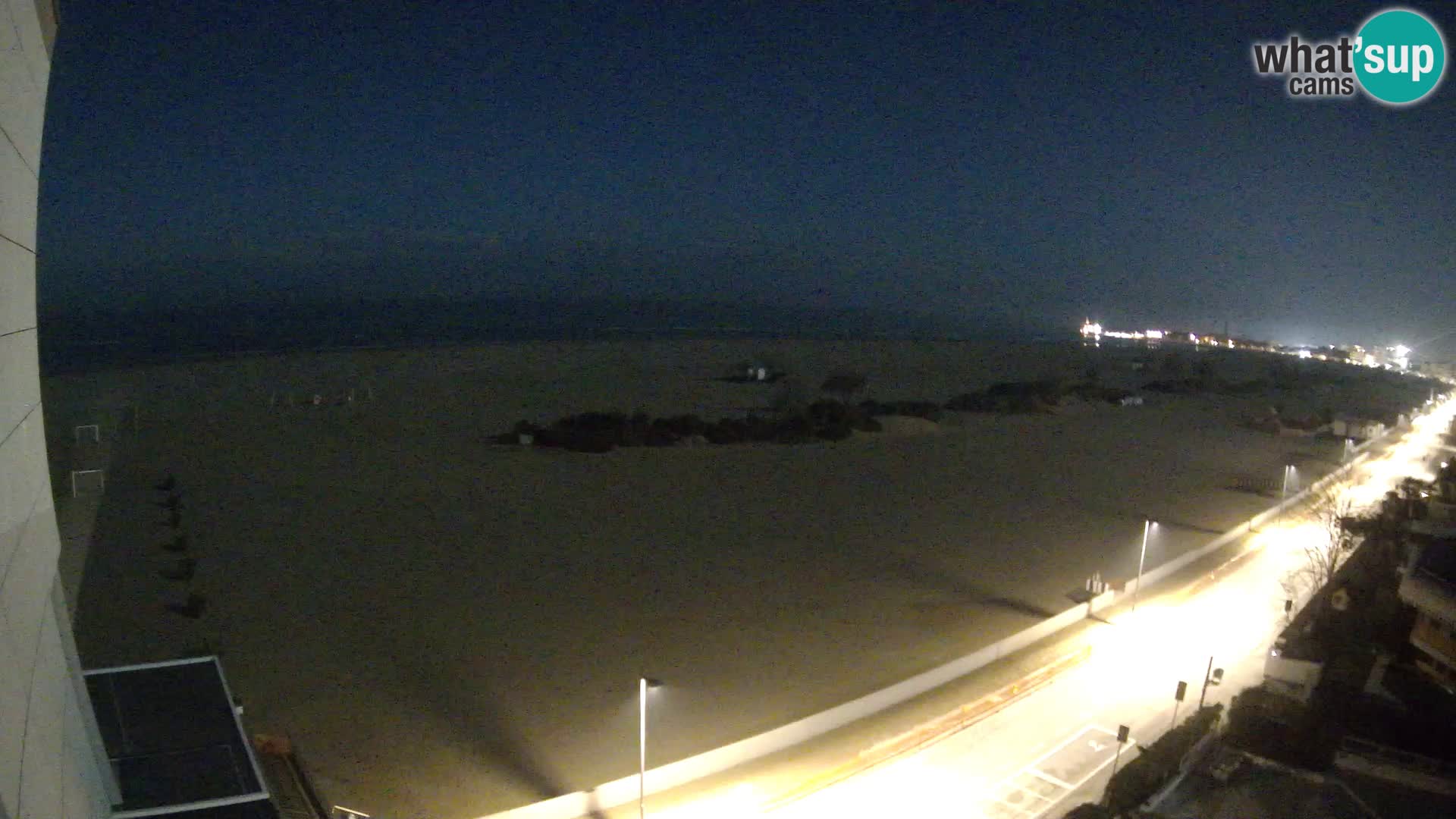 Hotel Panoramic v živo Caorle plaža Levante spletna kamera – Italija