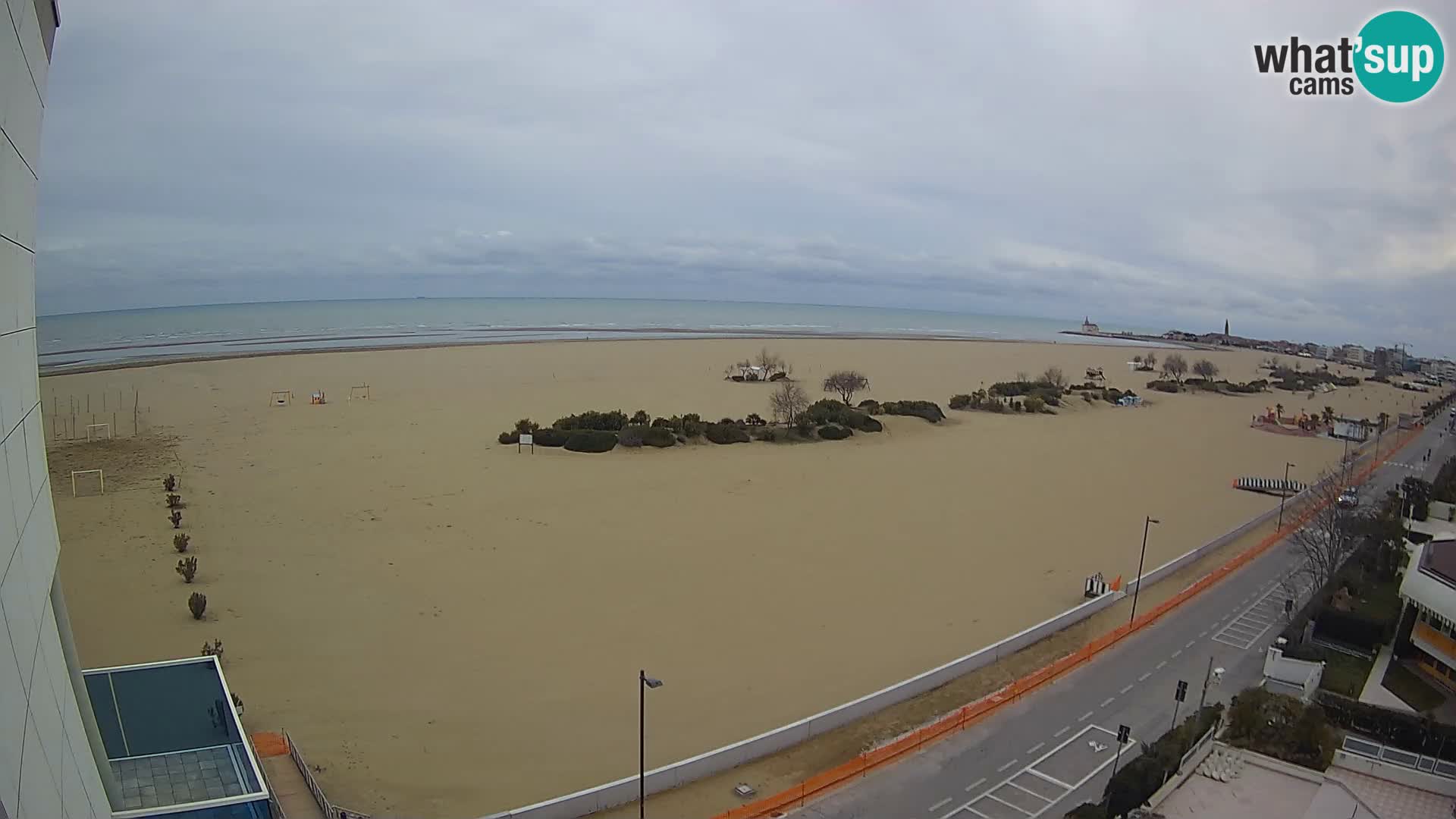 Hotel Panoramic u živo Caorle plaža Levante web kamera – Italija