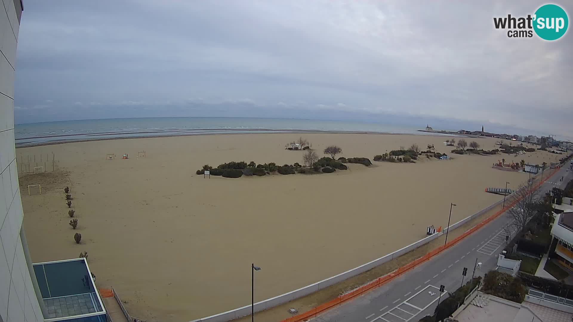 Hotel Panoramic u živo Caorle plaža Levante web kamera – Italija