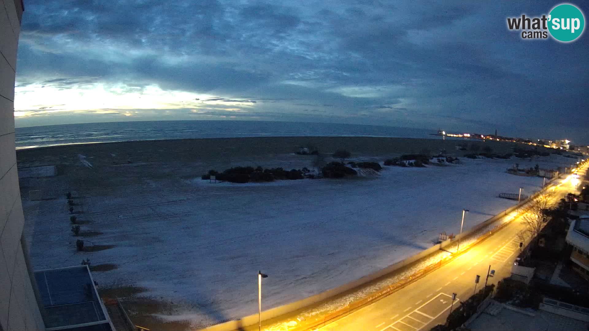 Hotel Panoramic u živo Caorle plaža Levante web kamera – Italija