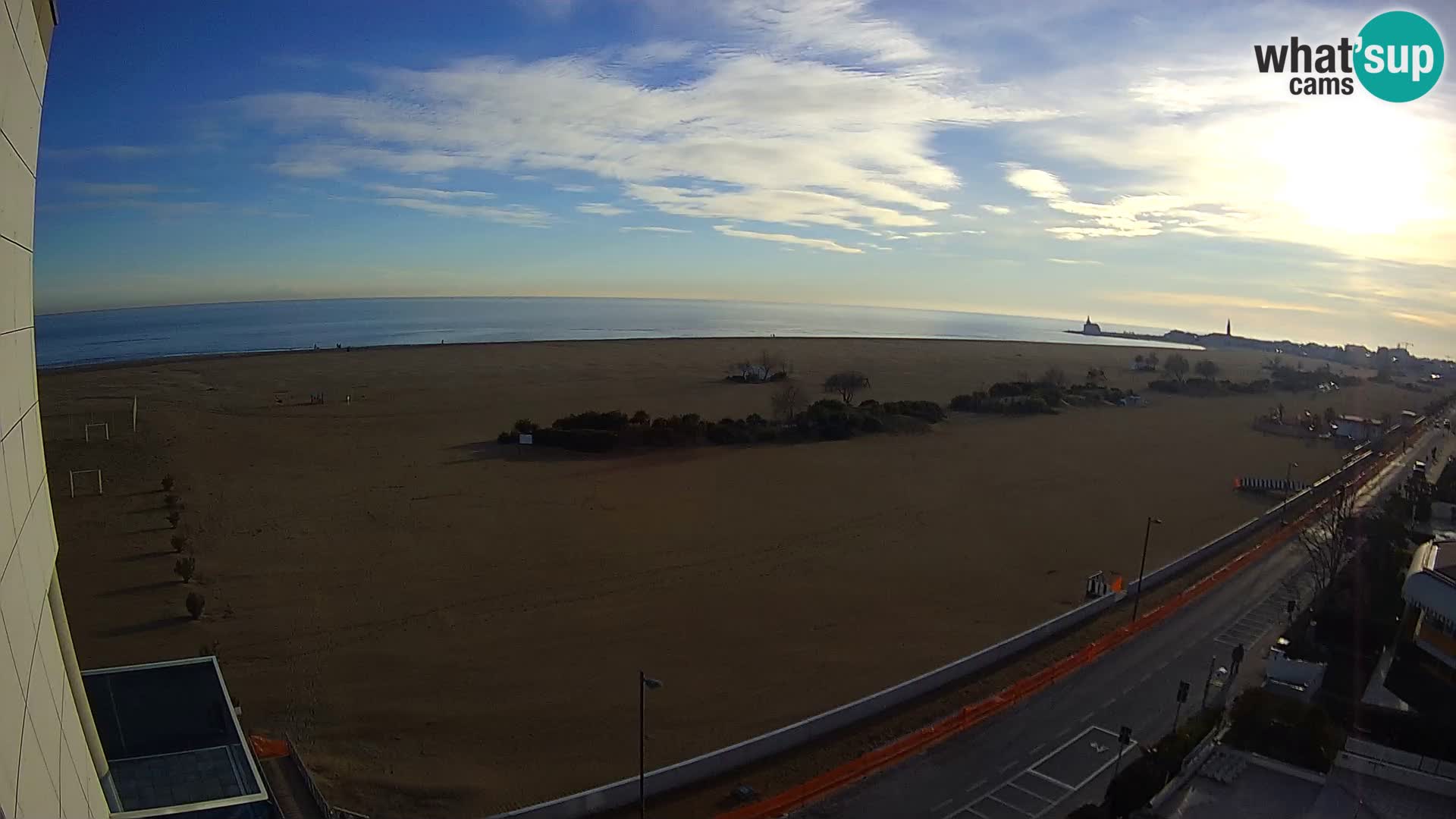 Hotel Panoramic u živo Caorle plaža Levante web kamera – Italija